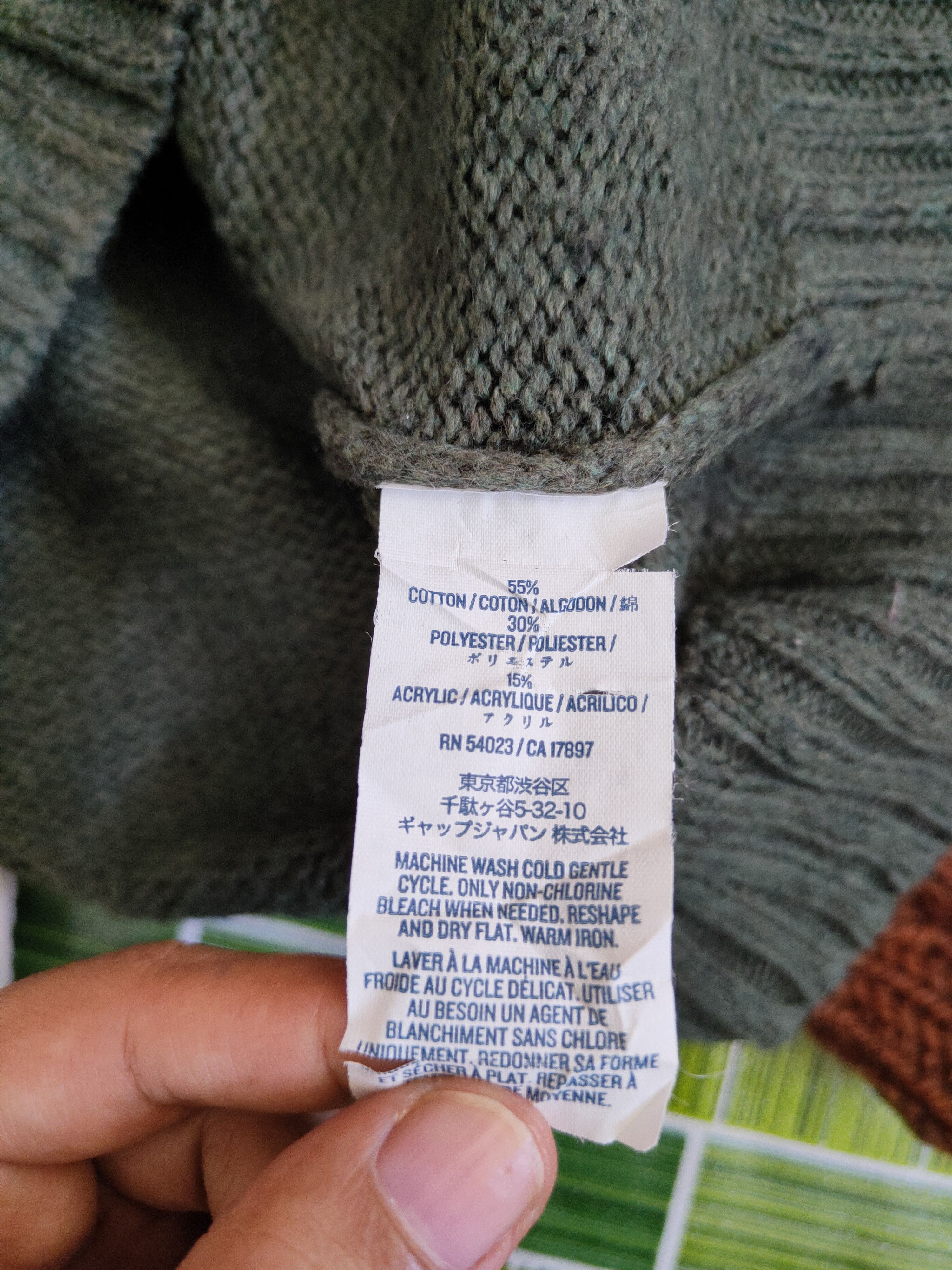 Homespun Knitwear × Japanese Brand Japanese Brand Dark Green Knitwear cardigan #5266 Size US L / EU 52-54 / 3 - 8 Thumbnail