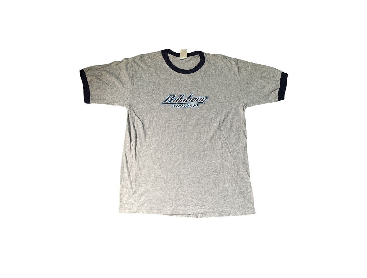 Billabong Vintage Billabong Surf Wear Ringer Tee Size US L / EU 52-54 / 3 - 1 Thumbnail