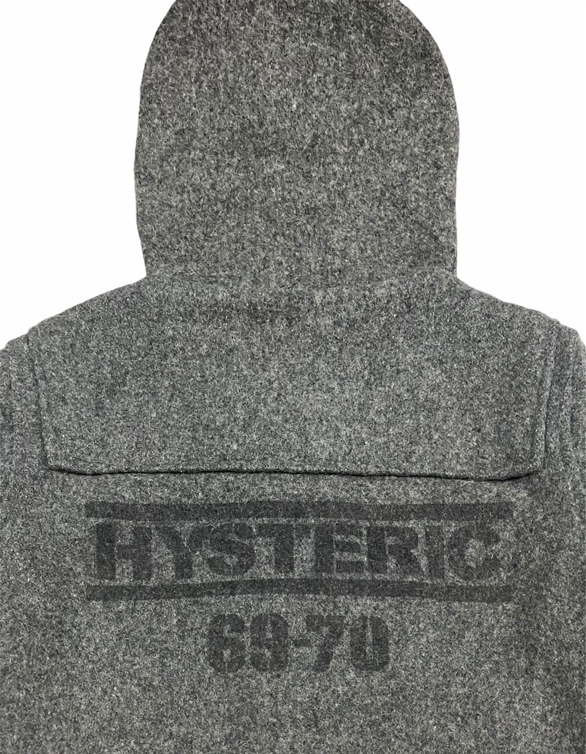 Designer × Hysteric Glamour 🔥VINTAGE HYSTERIC GLAMOUR 69-70 DUFFLE WOOL WITH PATCHES Size US M / EU 48-50 / 2 - 15 Thumbnail