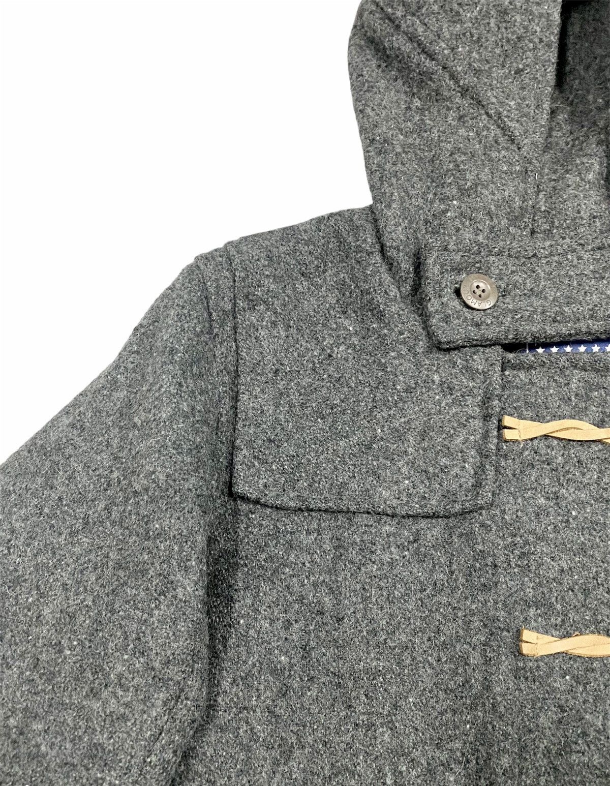 Designer × Hysteric Glamour 🔥VINTAGE HYSTERIC GLAMOUR 69-70 DUFFLE WOOL WITH PATCHES Size US M / EU 48-50 / 2 - 10 Thumbnail