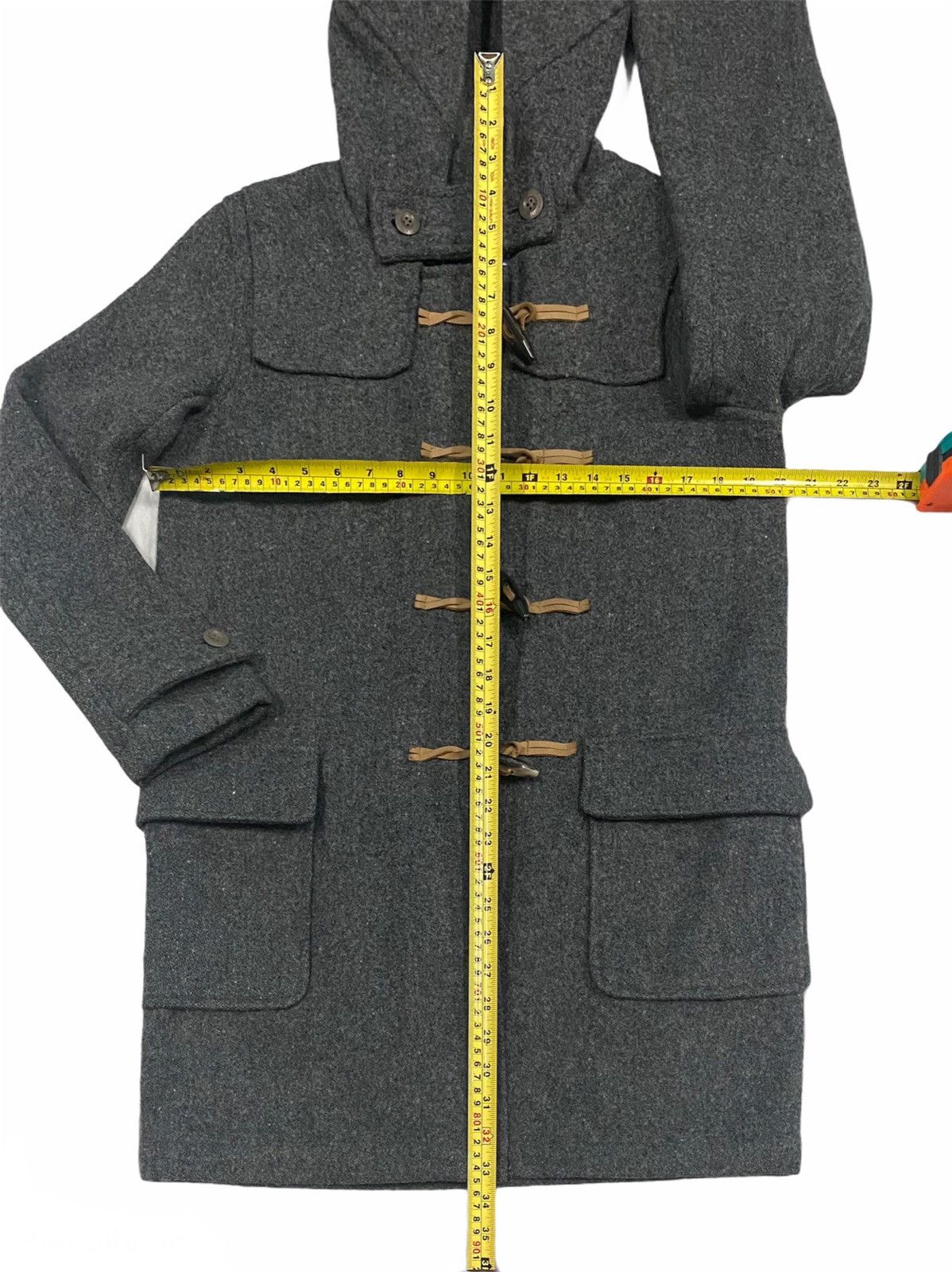 Designer × Hysteric Glamour 🔥VINTAGE HYSTERIC GLAMOUR 69-70 DUFFLE WOOL WITH PATCHES Size US M / EU 48-50 / 2 - 23 Thumbnail