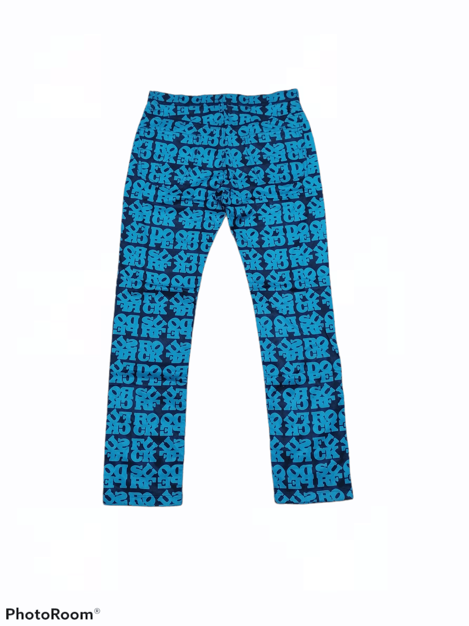 Hysteric Glamour × Japanese Brand Hysteric Glamour Fuck Rock Full Spell Out Pants Size US 29 - 8 Thumbnail