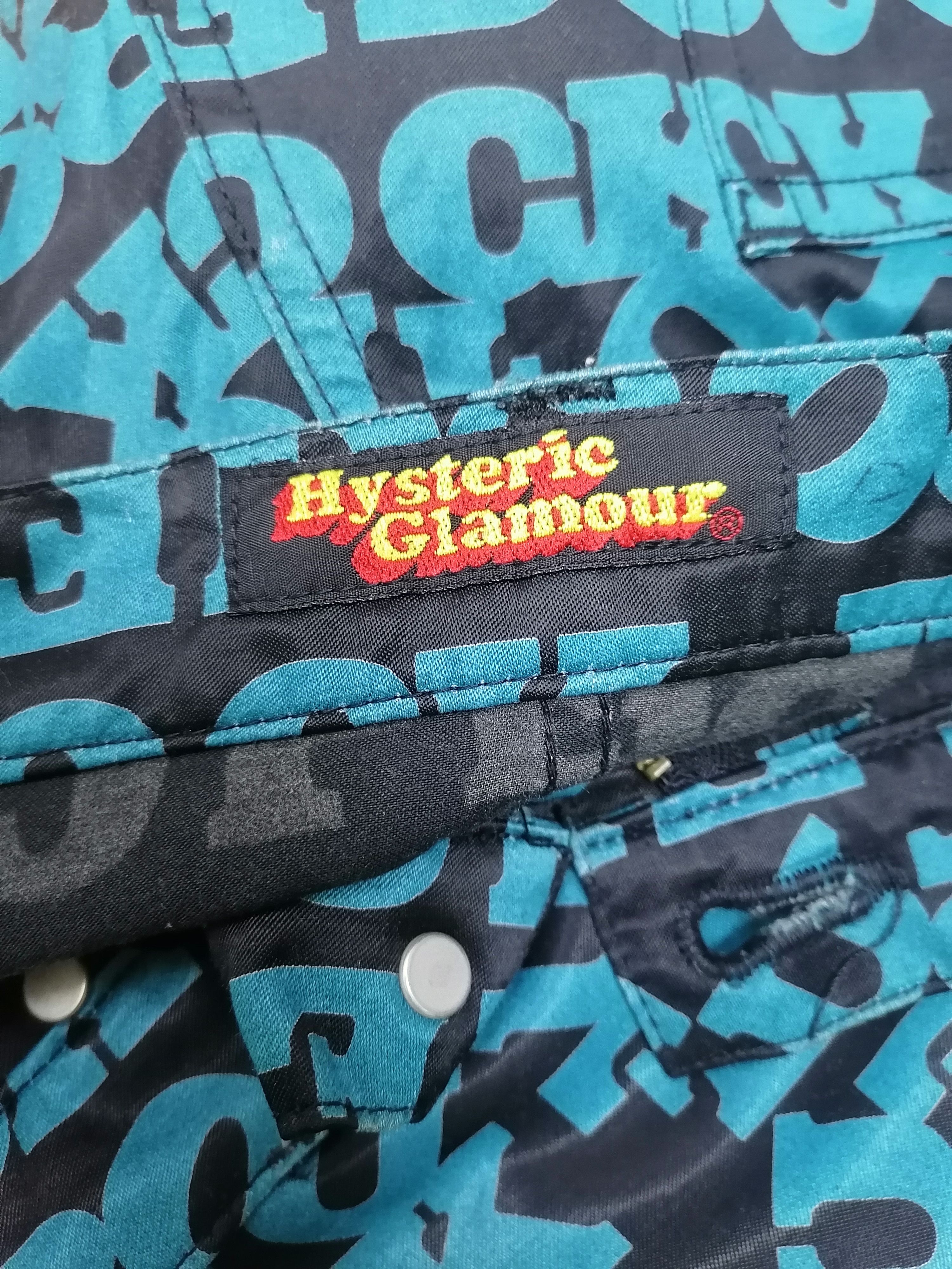 Hysteric Glamour × Japanese Brand Hysteric Glamour Fuck Rock Full Spell Out Pants Size US 29 - 5 Thumbnail