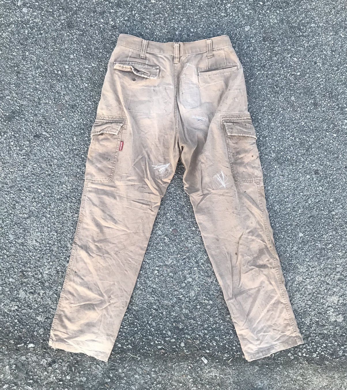 Japanese Brand cargo pants distressed Japanese brand Size US 30 / EU 46 - 2 Thumbnail