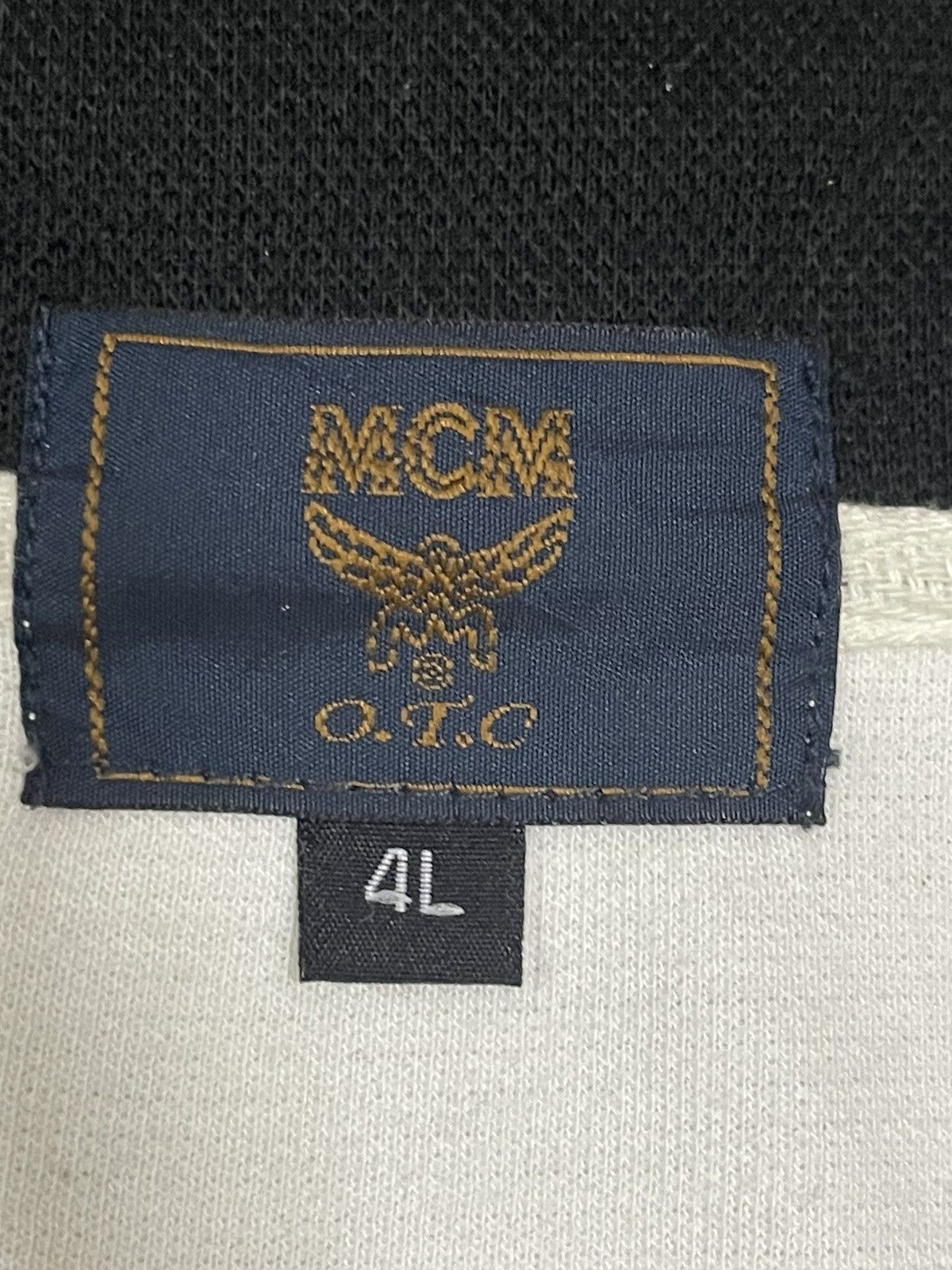 MCM Vintage MCM Embroidery Logo Half Zipper Jacket Size US L / EU 52-54 / 3 - 9 Thumbnail