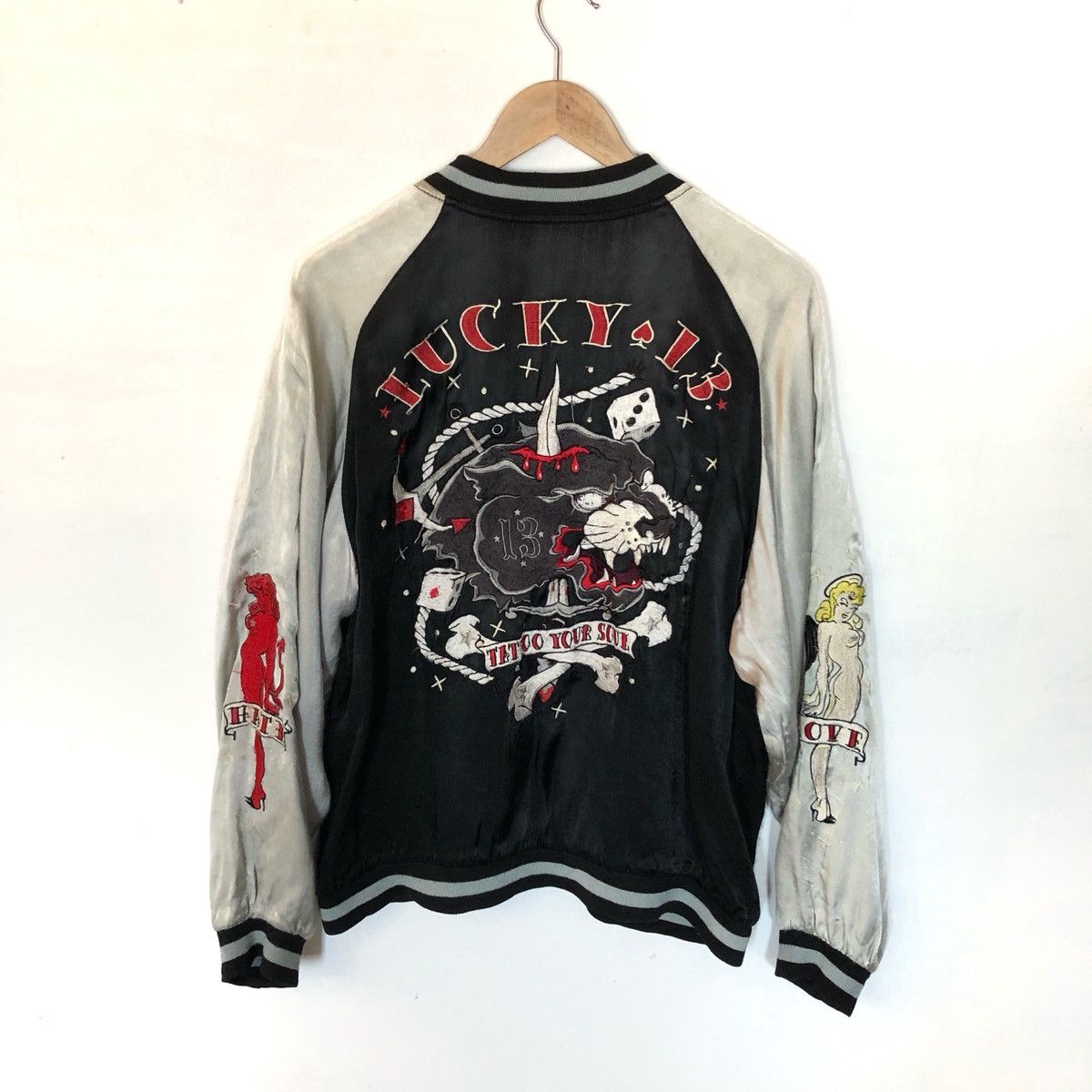 Other Sukajan Japan Reversible Embroidery Rayon Jacket Size US M / EU 48-50 / 2 - 2 Thumbnail