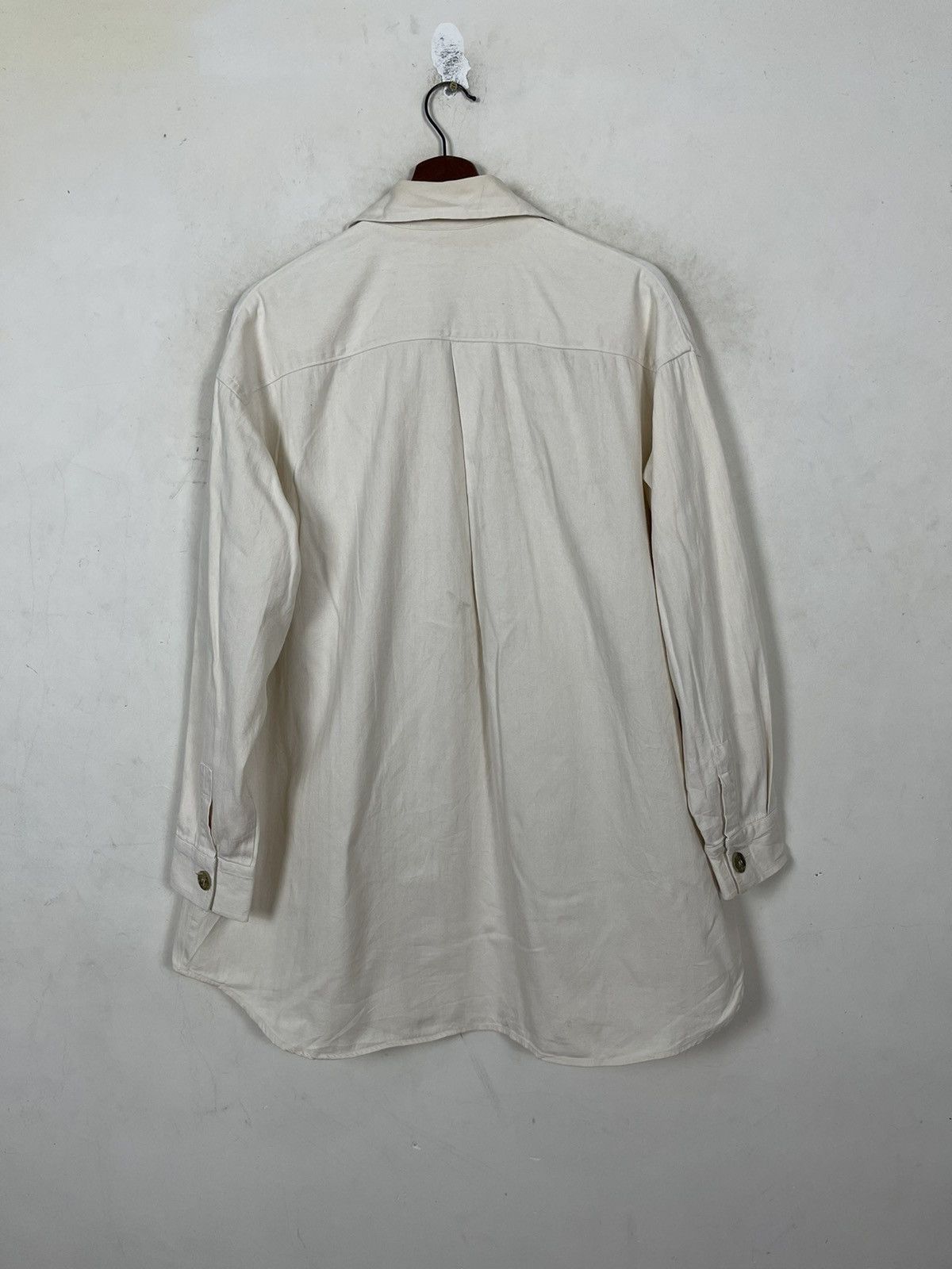 Romeo Gigli Vintage 90’s Romeo GIGLI Shirt Minimalist Size M / US 6-8 / IT 42-44 - 3 Thumbnail