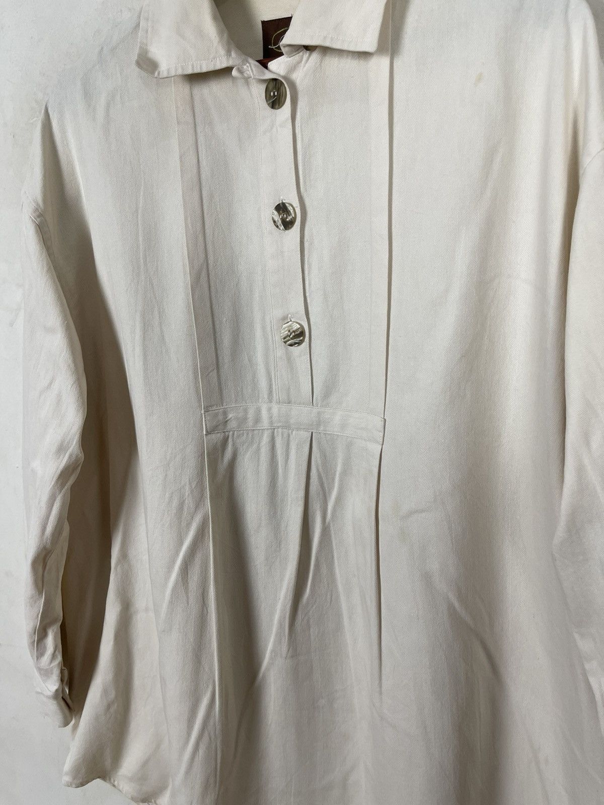 Romeo Gigli Vintage 90’s Romeo GIGLI Shirt Minimalist Size M / US 6-8 / IT 42-44 - 7 Thumbnail