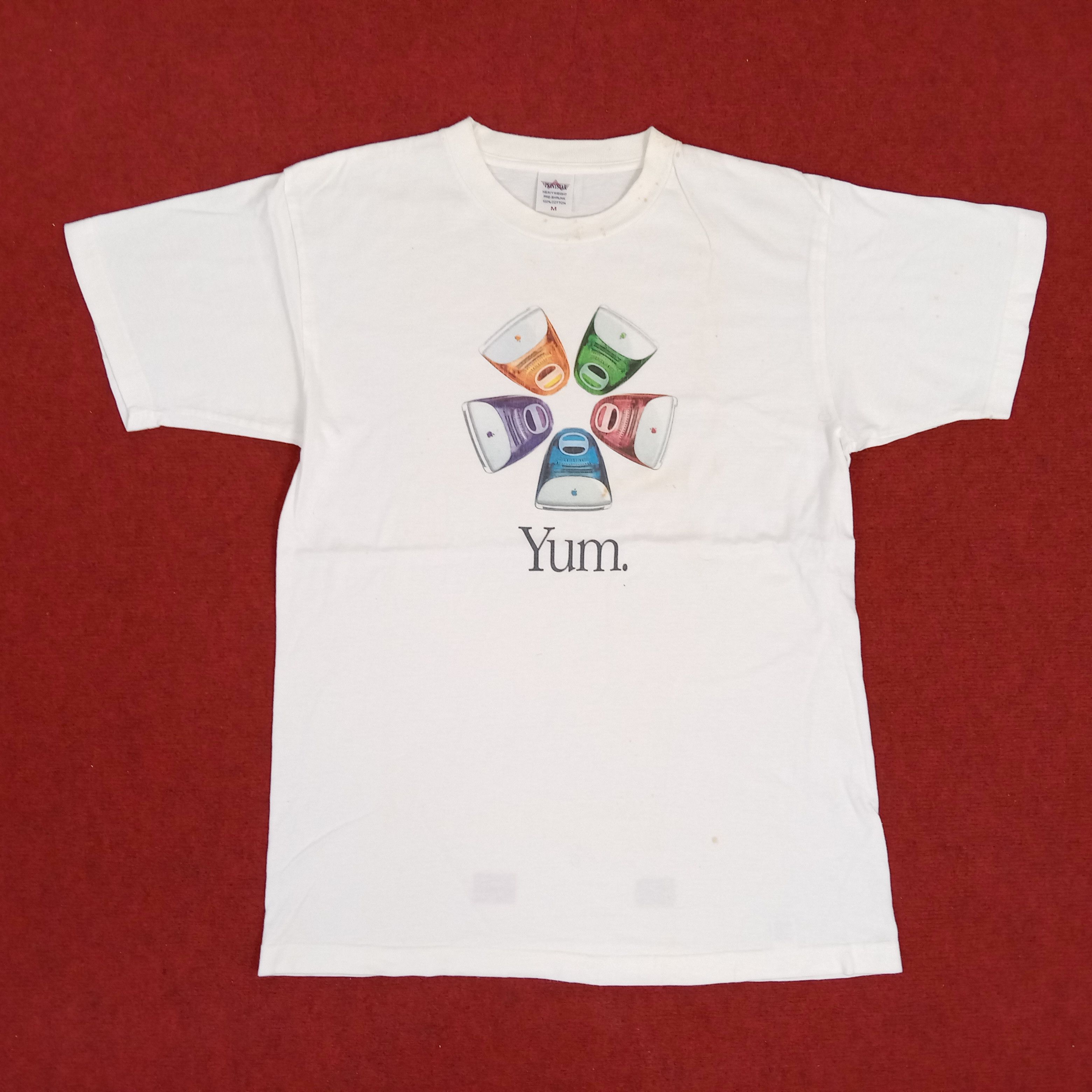 Apple × Vintage Apple Logo Iphone Yum Streetwear Style Vintage Tshirt Size US M / EU 48-50 / 2 - 1 Thumbnail