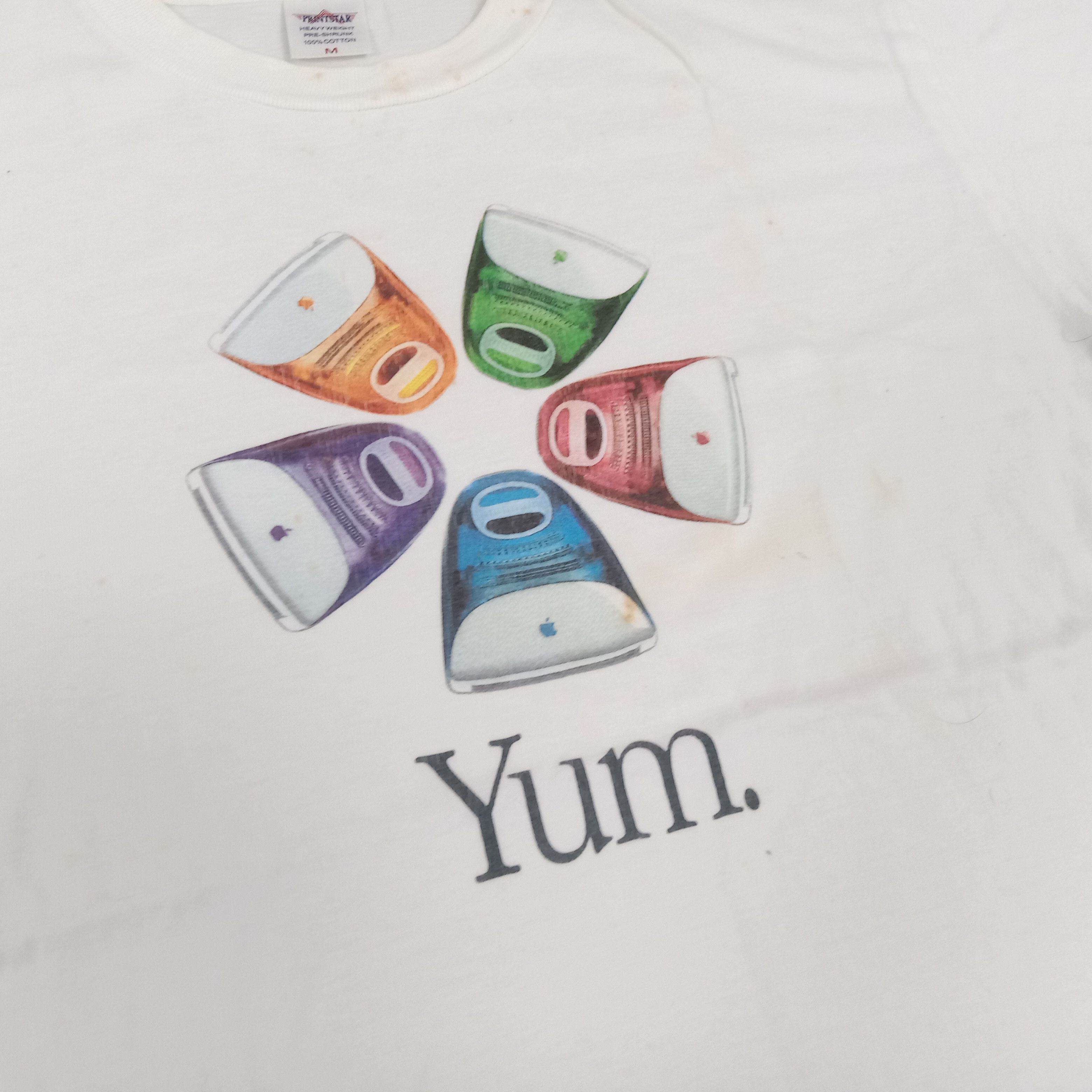 Apple × Vintage Apple Logo Iphone Yum Streetwear Style Vintage Tshirt Size US M / EU 48-50 / 2 - 2 Thumbnail