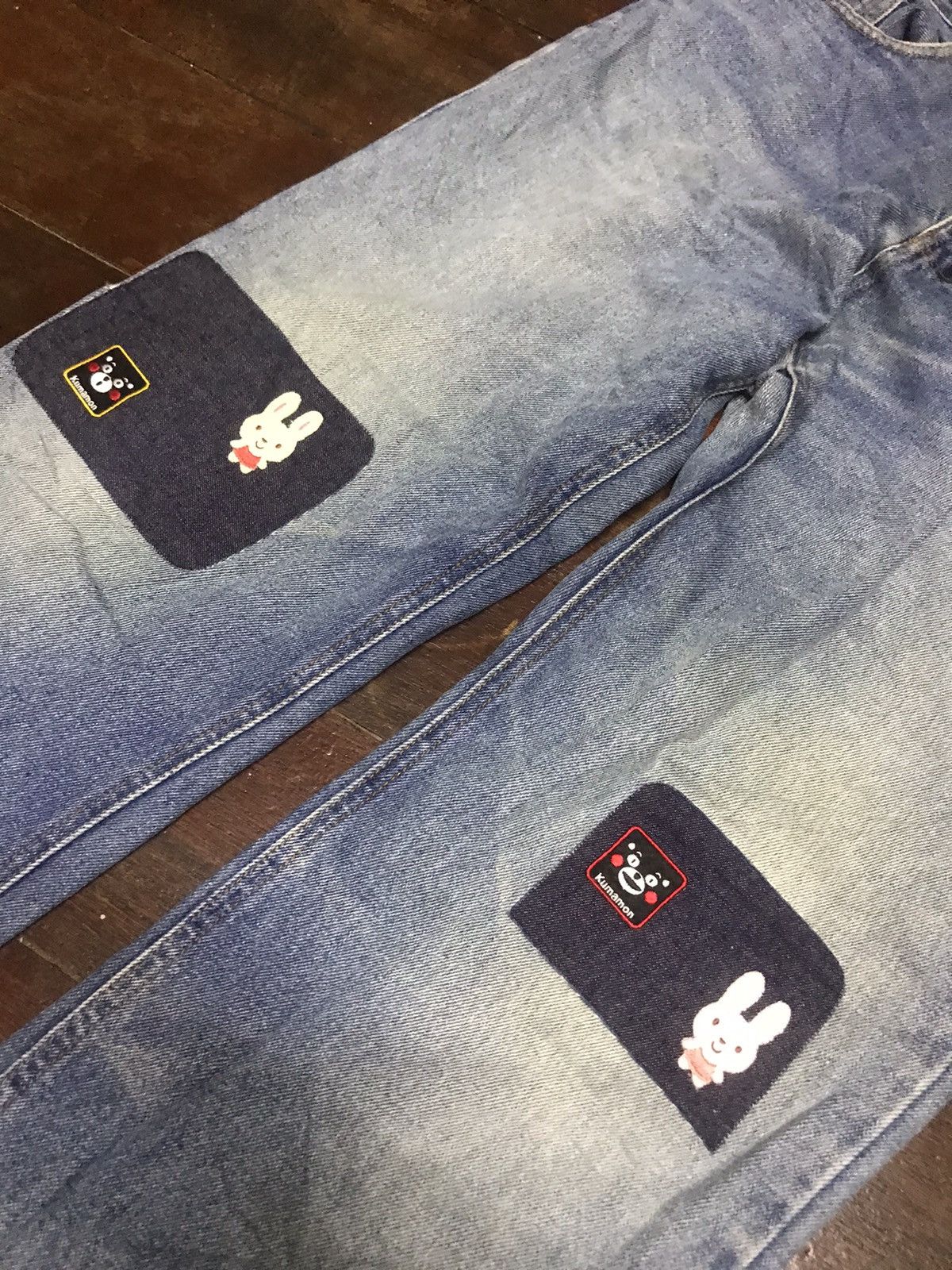 Other Distressed denim jeans with patchwork Size US 32 / EU 48 - 3 Thumbnail