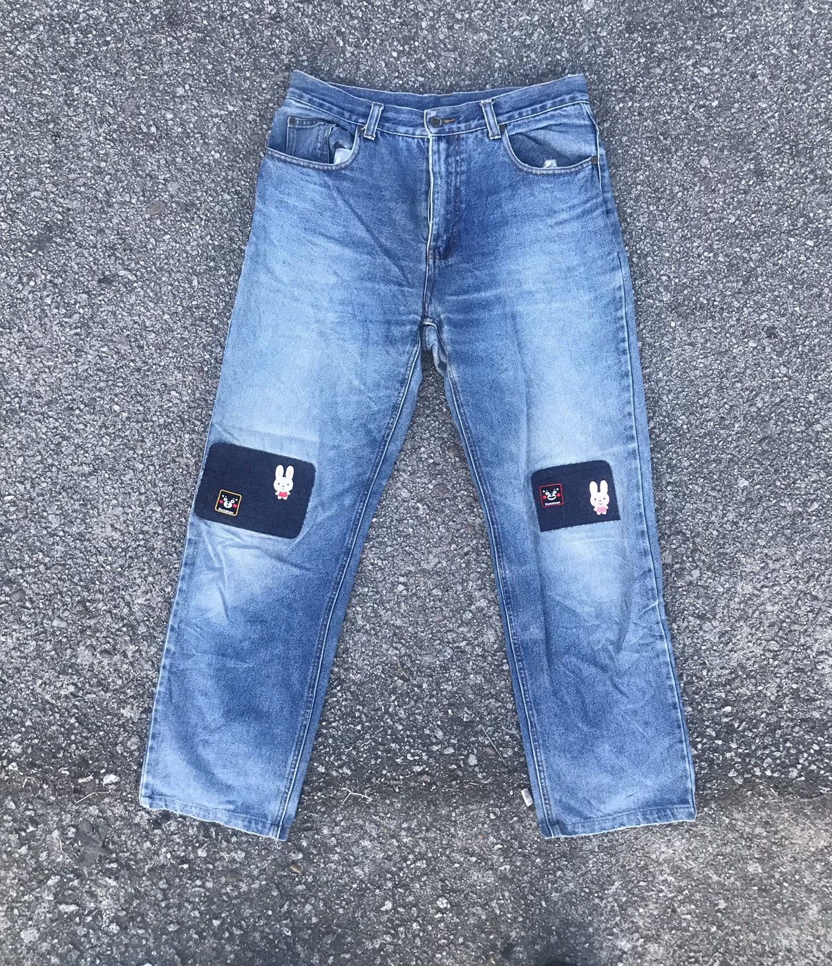 Other Distressed denim jeans with patchwork Size US 32 / EU 48 - 1 Thumbnail