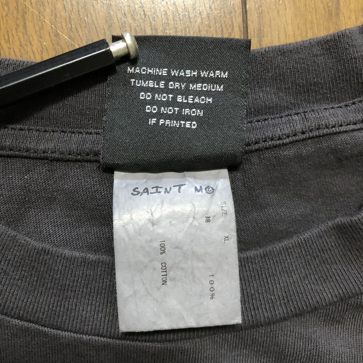 Japanese Brand × READYMADE × Saint Michael Saint Michael VISION TEE Size US XL / EU 56 / 4 - 6 Thumbnail