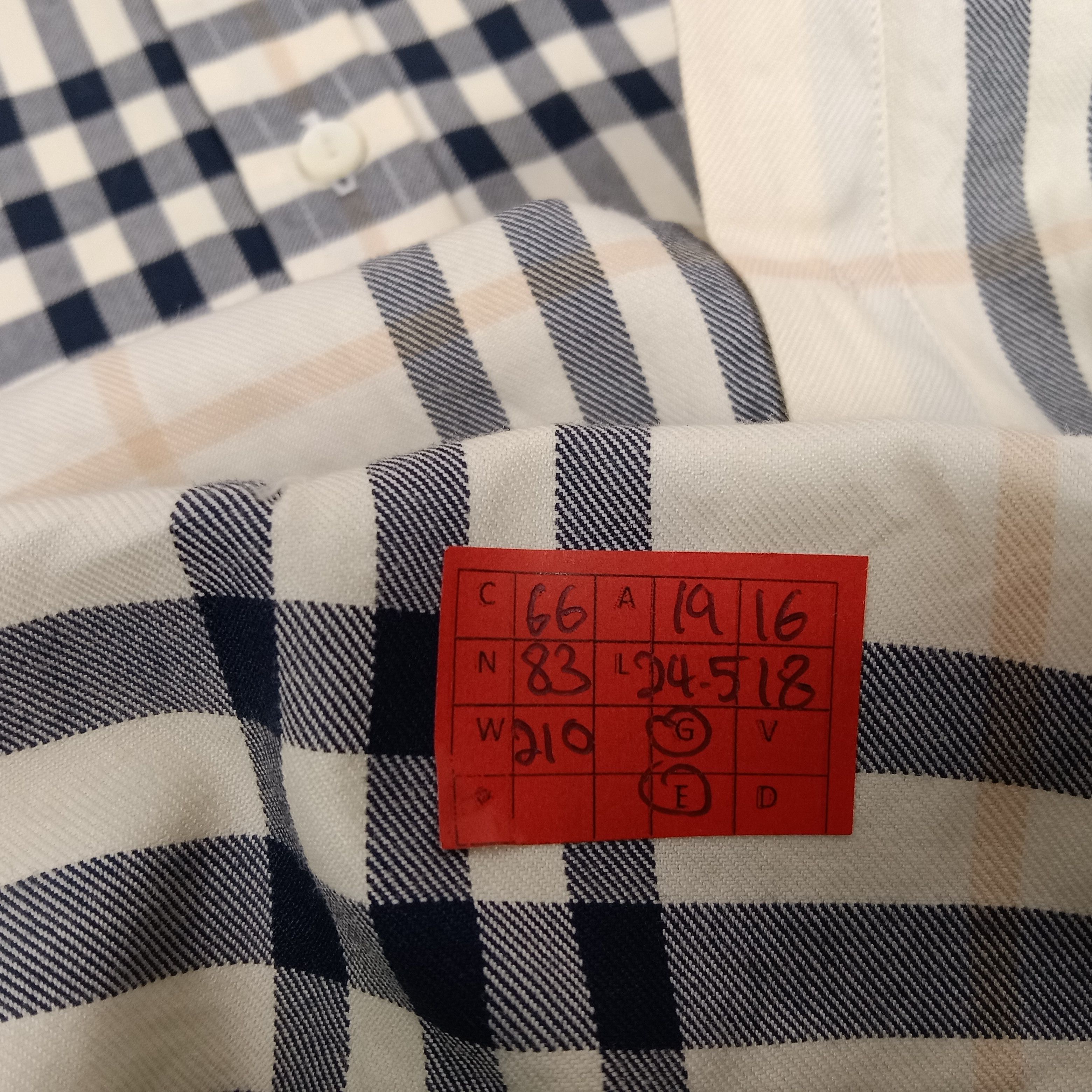 Burberry × Vintage Burberry London Nova Check Design Style Formal Shirt Size S / US 4 / IT 40 - 9 Thumbnail