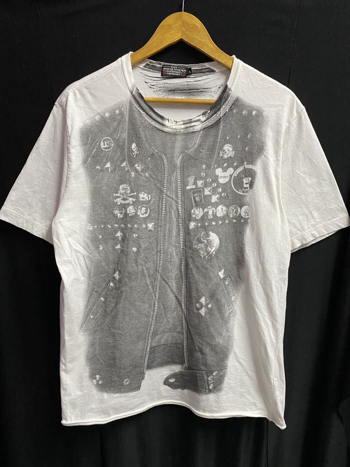 A.F.F.A. × Hiroshi Fujiwara × Undercover "Seditionaries" Biker Vest Print Tee Size US L / EU 52-54 / 3 - 2 Thumbnail