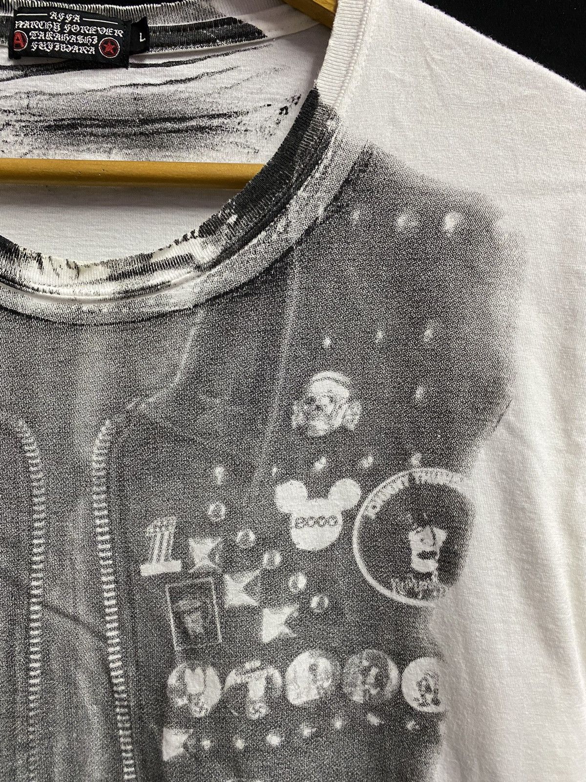 A.F.F.A. × Hiroshi Fujiwara × Undercover "Seditionaries" Biker Vest Print Tee Size US L / EU 52-54 / 3 - 4 Thumbnail