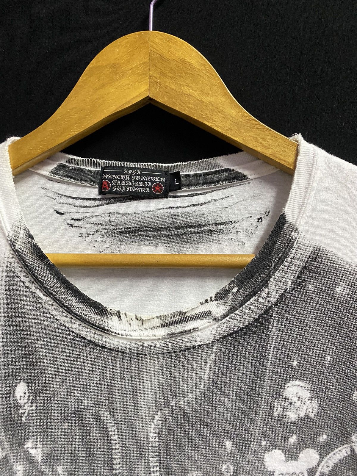 A.F.F.A. × Hiroshi Fujiwara × Undercover "Seditionaries" Biker Vest Print Tee Size US L / EU 52-54 / 3 - 6 Thumbnail