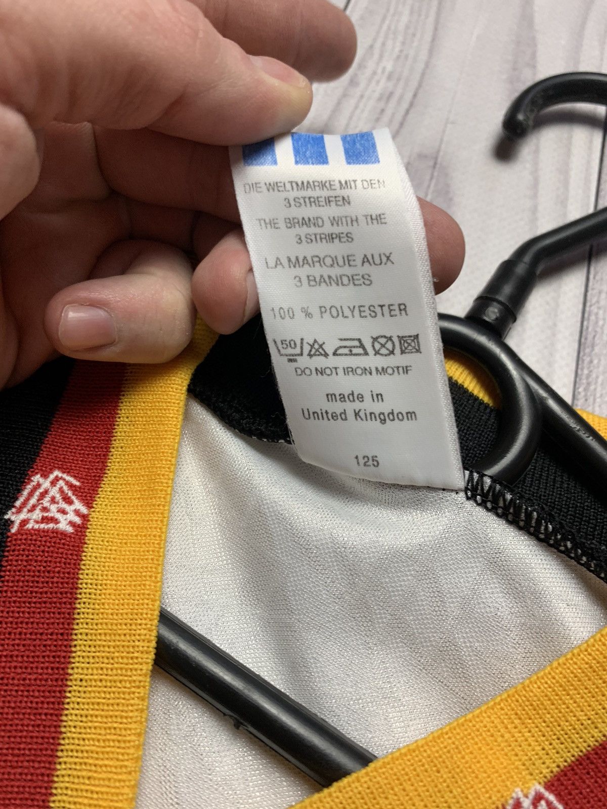 Adidas × Vintage Vintage soccer jersey Germany Adidas Deutschland Size M Size US M / EU 48-50 / 2 - 3 Thumbnail