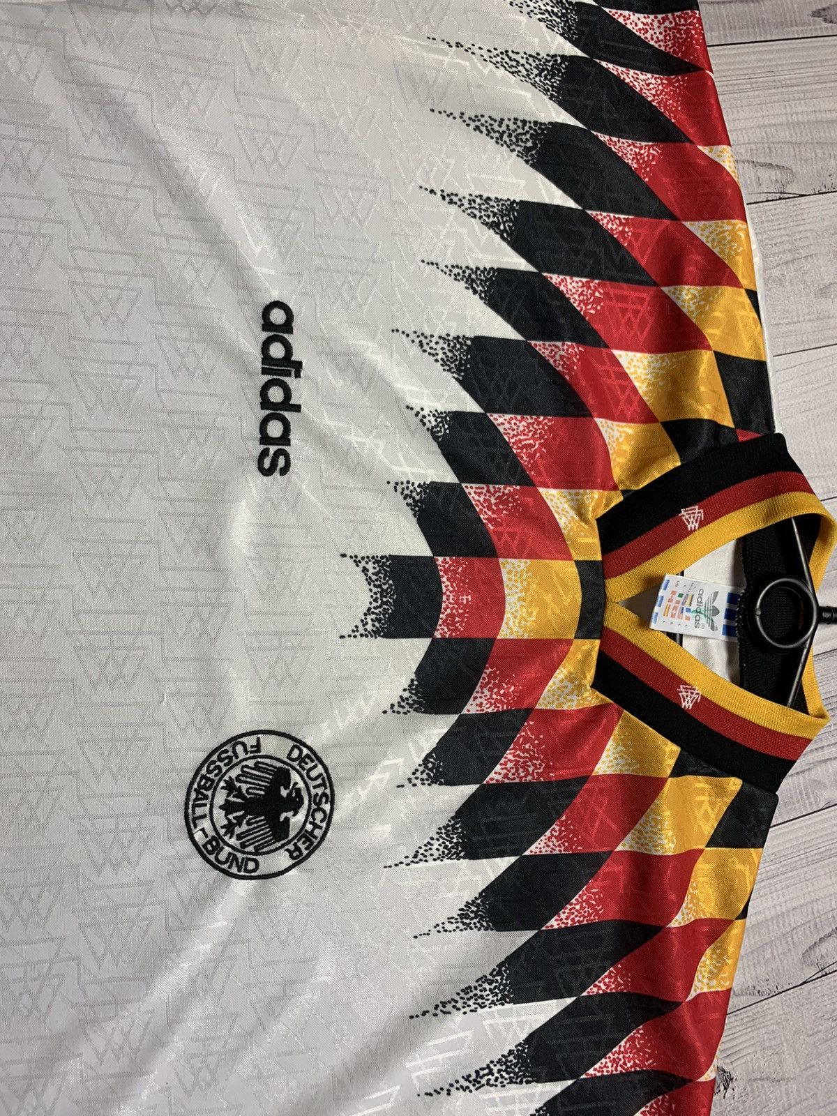 Adidas × Vintage Vintage soccer jersey Germany Adidas Deutschland Size M Size US M / EU 48-50 / 2 - 2 Thumbnail