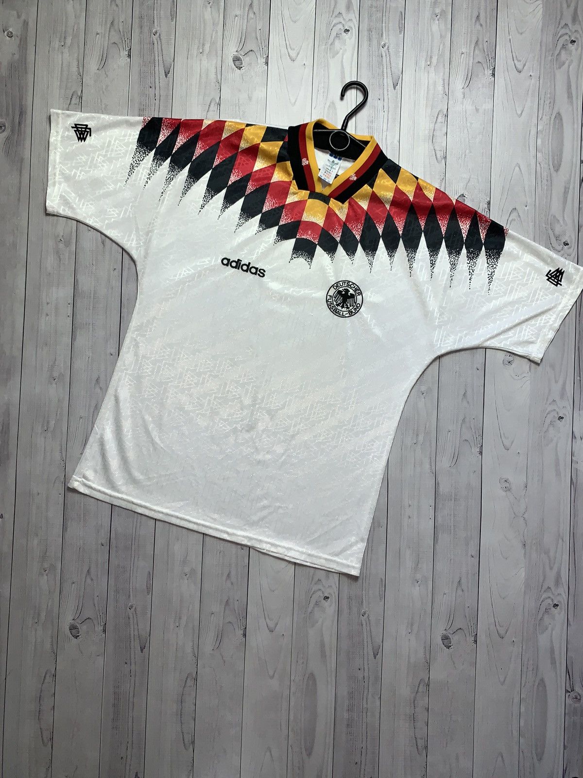 Adidas × Vintage Vintage soccer jersey Germany Adidas Deutschland Size M Size US M / EU 48-50 / 2 - 1 Thumbnail