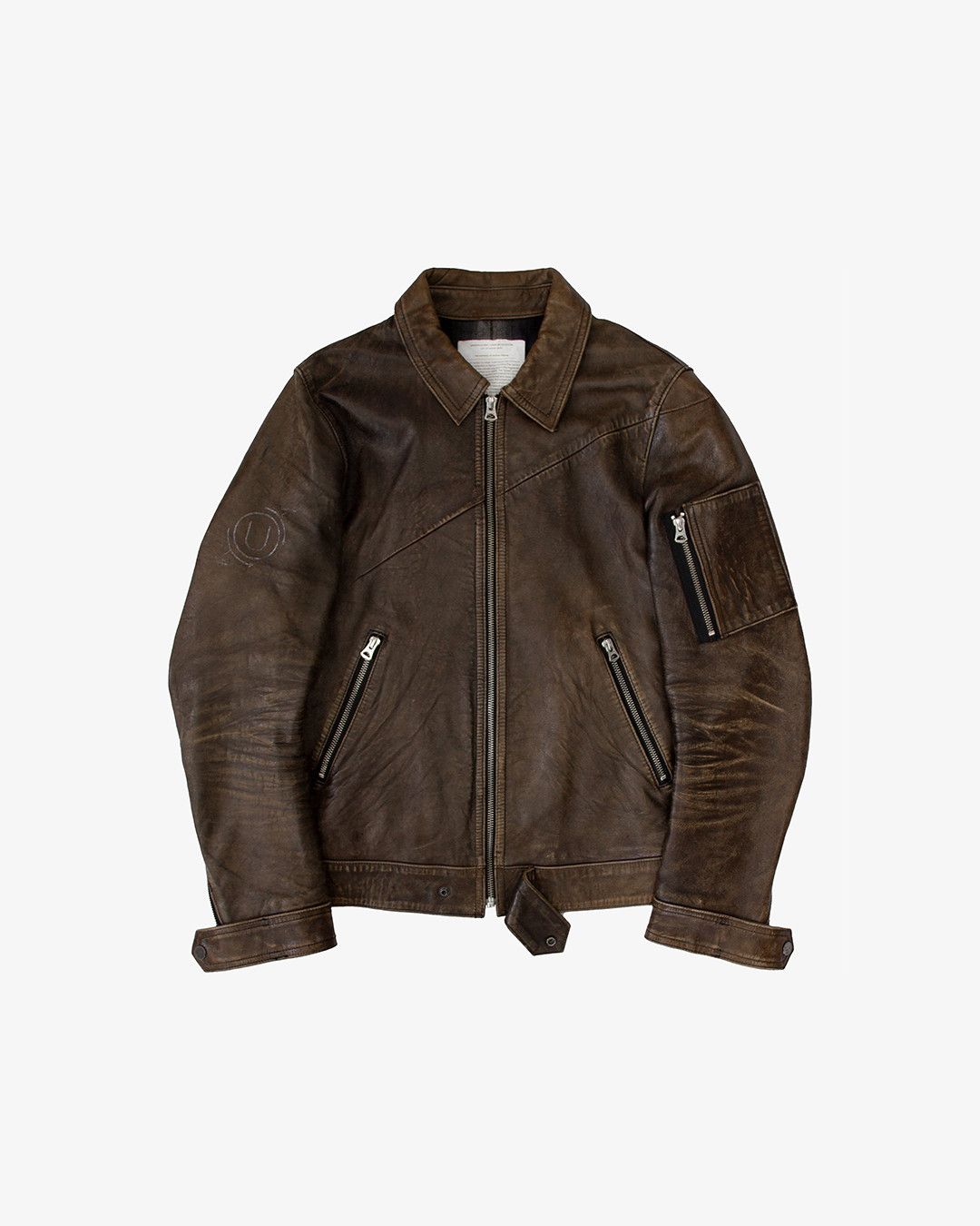 Undercover AW10 UNDERCOVER GIRA LEATHER JACKET | Grailed Undercover AW10 UNDERCOVER GIRA LEATHER JACKET | Grailed
