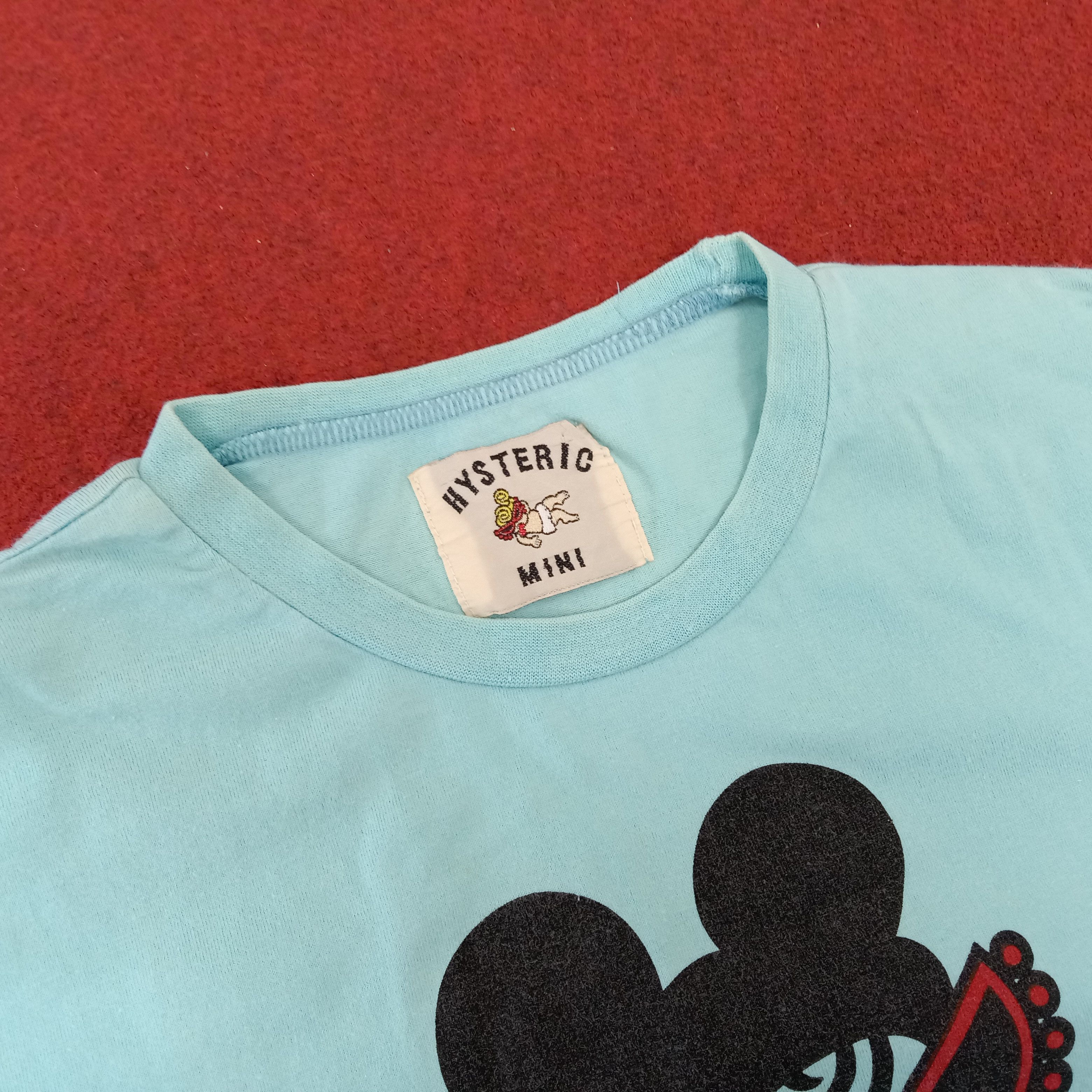 Hysteric Glamour × Japanese Brand × Vintage Hysteric Mini Japanese Brand Big Logo Design Tshirt Size US S / EU 44-46 / 1 - 4 Thumbnail