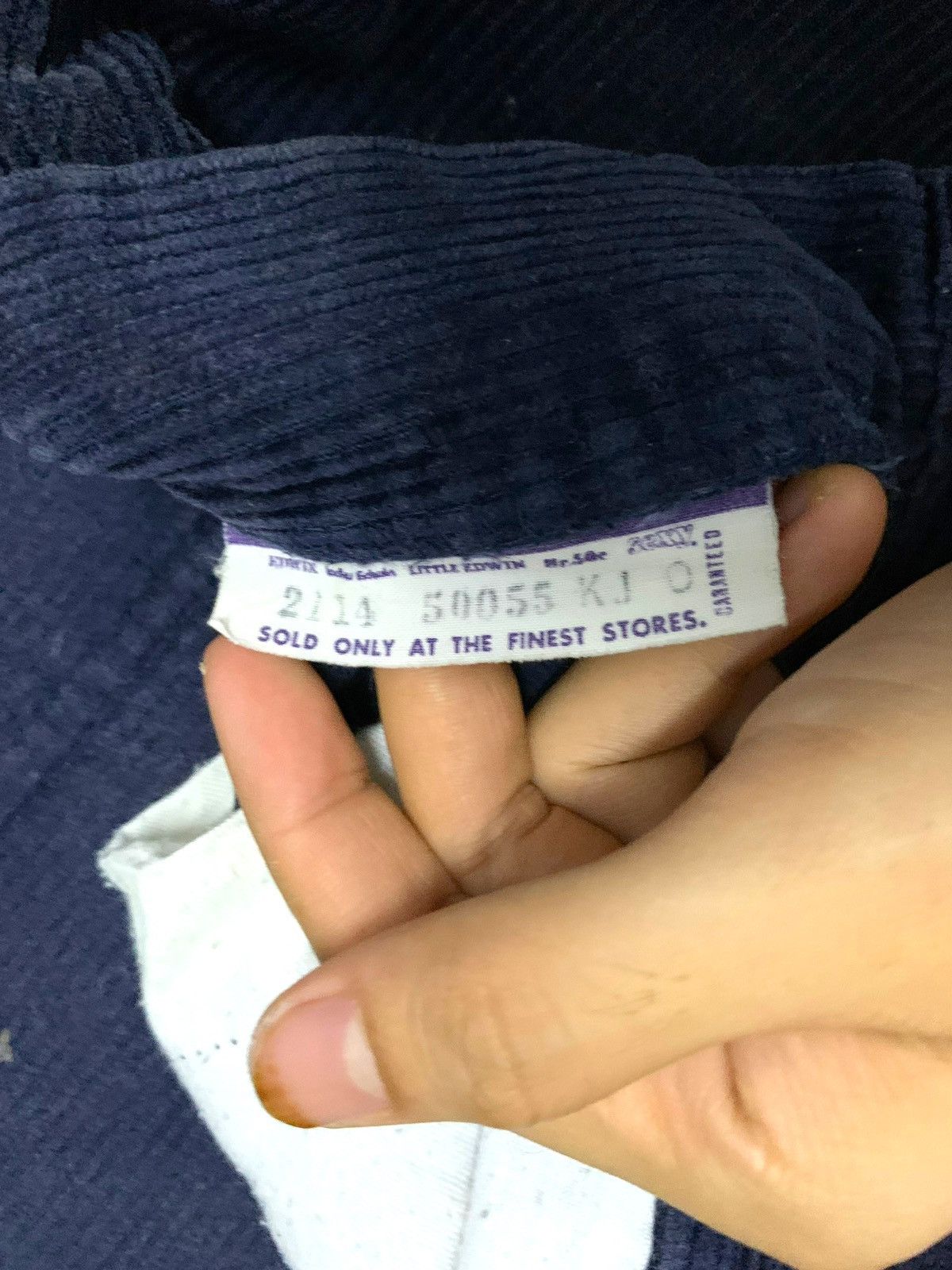 Edwin × Japanese Brand Vintage 90s Corduroy Edwin Size US 32 / EU 48 - 8 Thumbnail