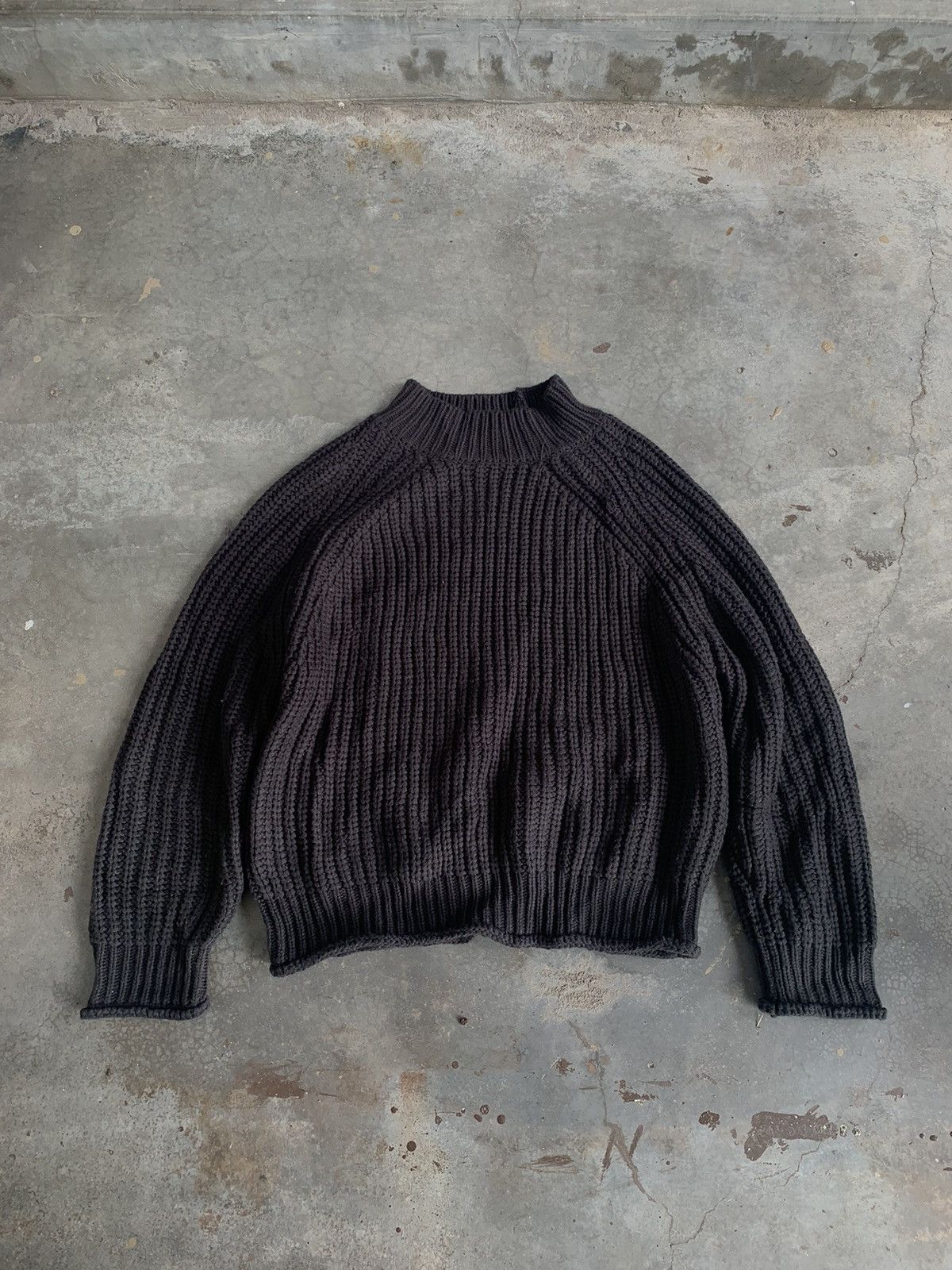 GU JapaneseBrand GU knitwear Mockneck Sweater Size US M / EU 48-50 / 2 - 1 Thumbnail