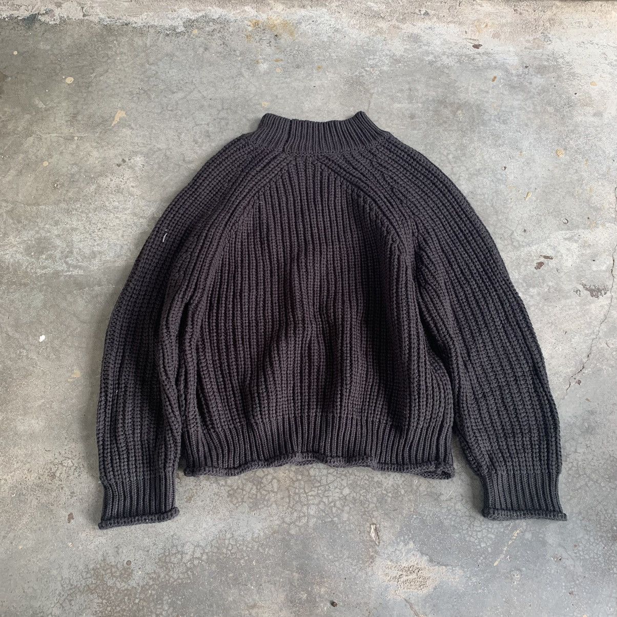 GU JapaneseBrand GU knitwear Mockneck Sweater Size US M / EU 48-50 / 2 - 2 Thumbnail
