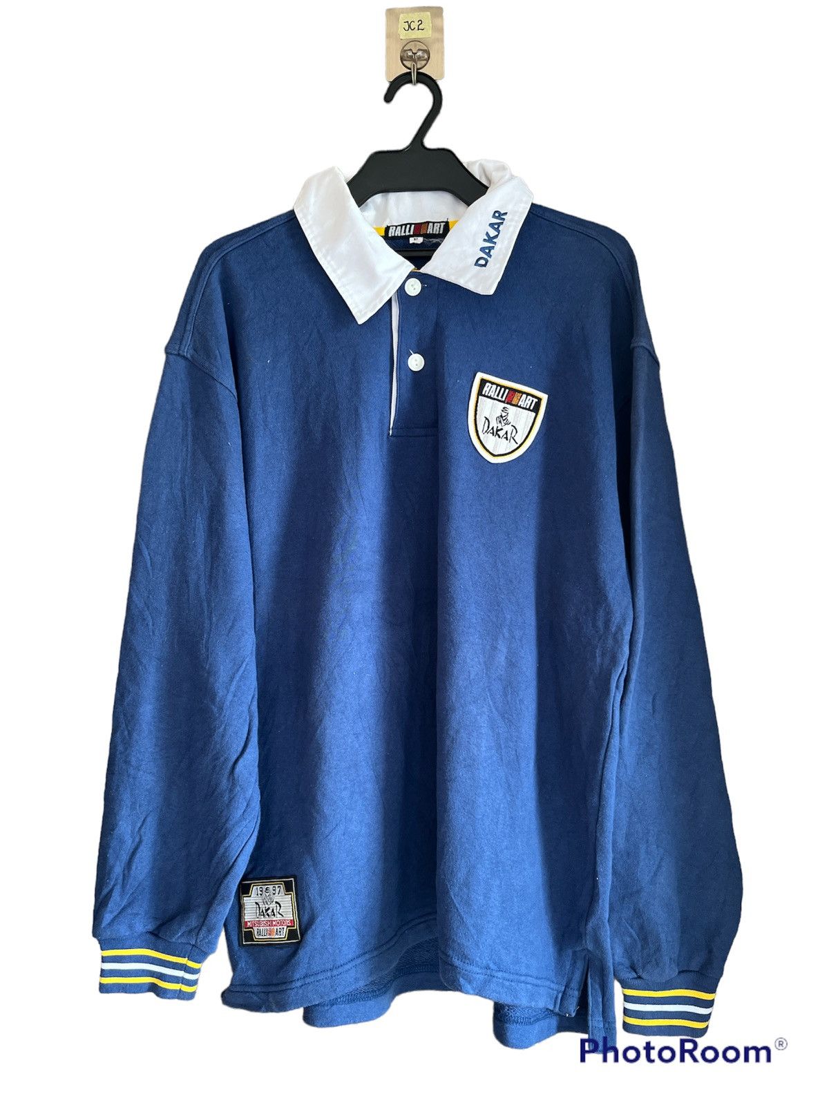 Vintage Ralli Art DAKAR RUGBY01 Size US L / EU 52-54 / 3 - 1 Thumbnail