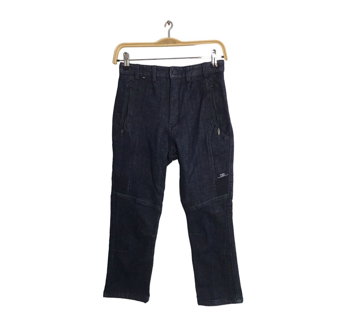 image of Vintage T-Buc Uniform Tactical Double Knee Indigo Denim Jeans, Women's (Size 26)