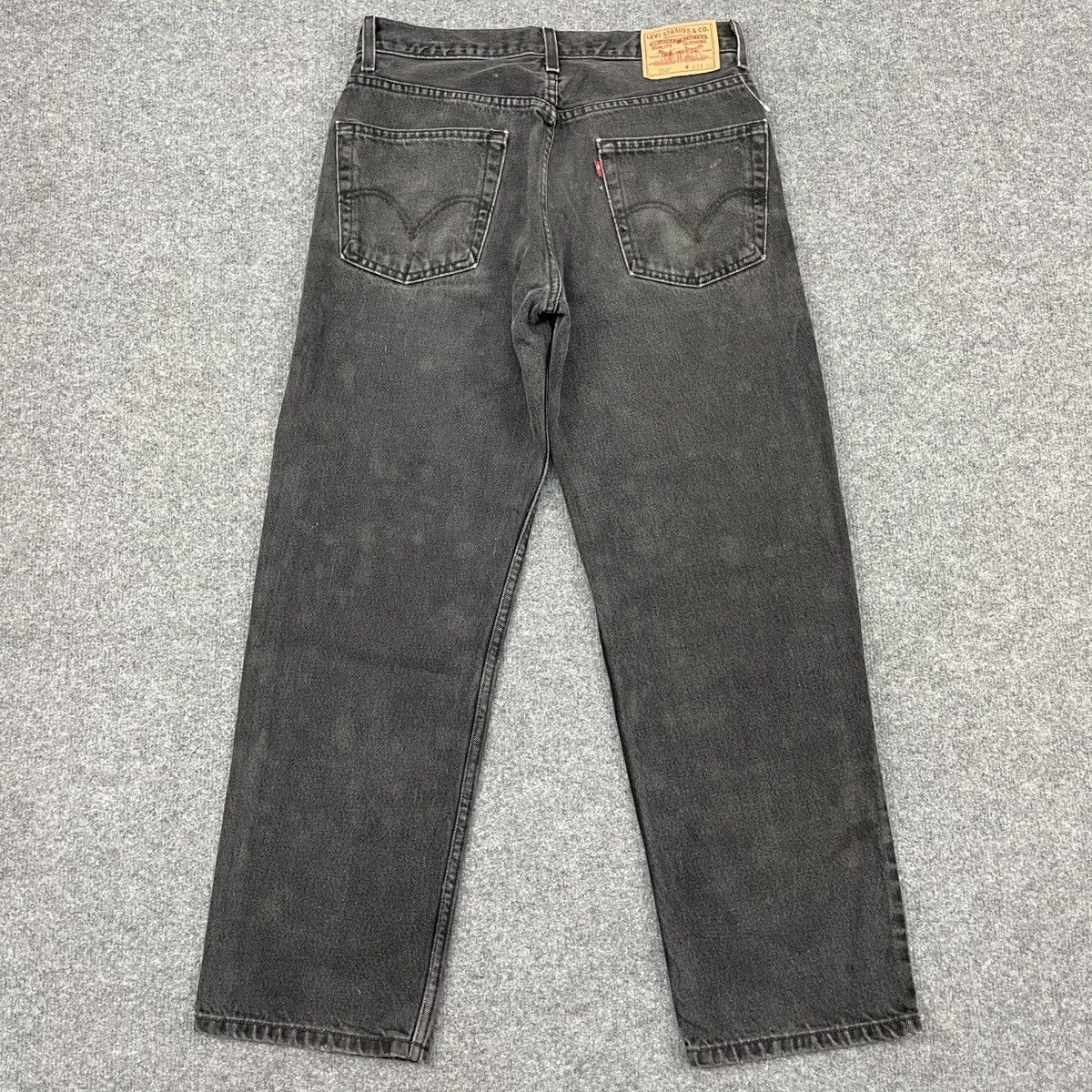 Levi's × Vintage Vintage Levi's 550 Faded Black Jeans -wc077 Size US 32 / EU 48 - 2 Thumbnail