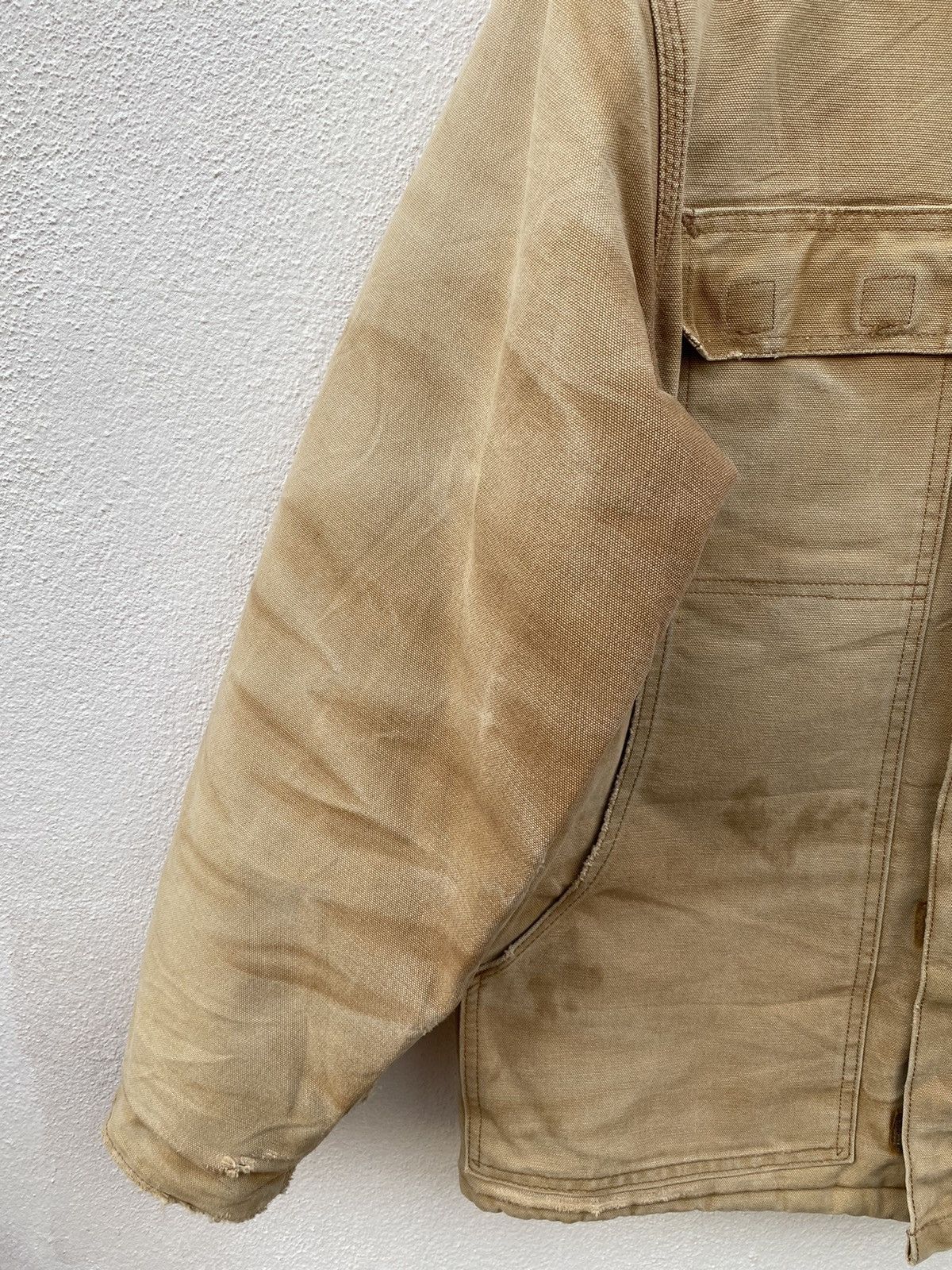 Carhartt Vintage Carhartt canvas detroit worker distressed jacket Size US M / EU 48-50 / 2 - 4 Thumbnail