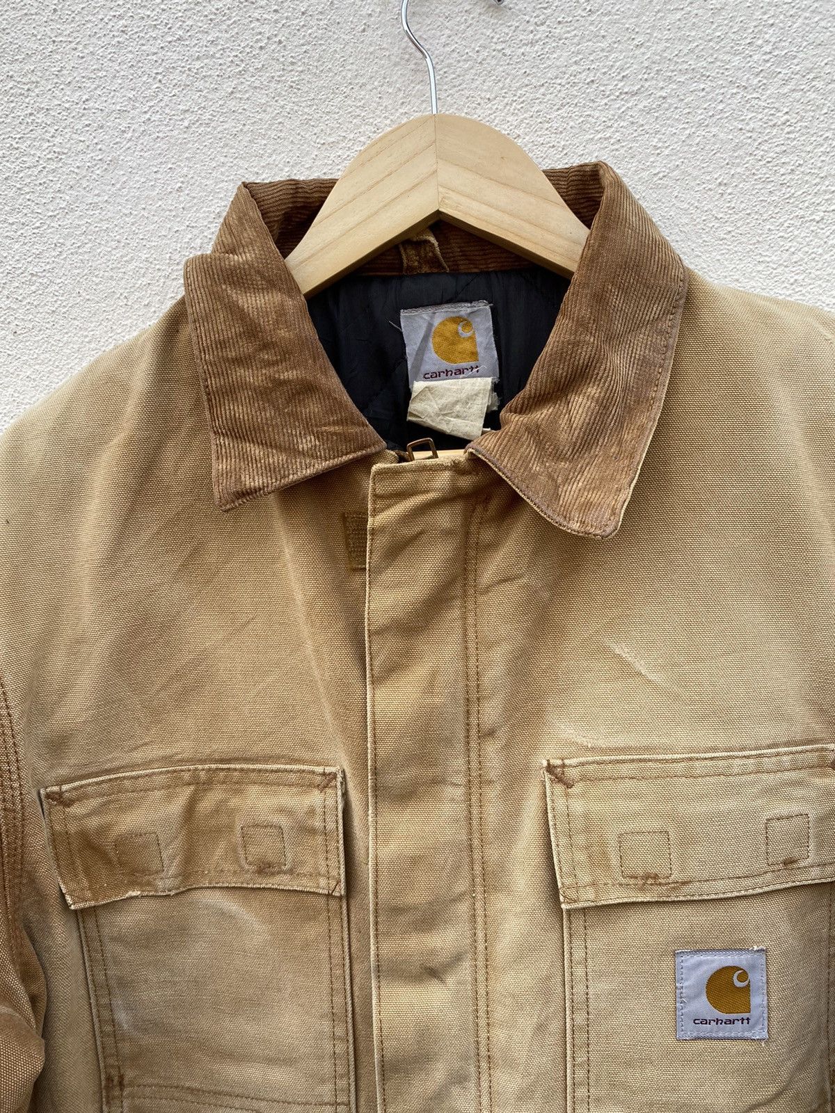 Carhartt Vintage Carhartt canvas detroit worker distressed jacket Size US M / EU 48-50 / 2 - 7 Thumbnail
