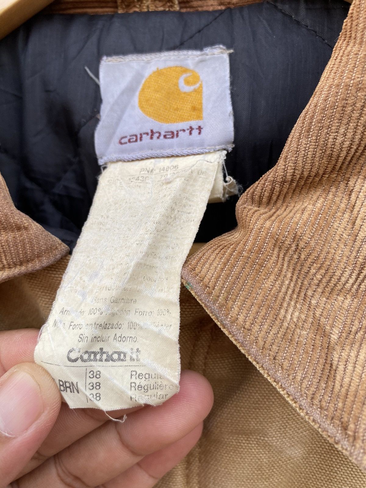 Carhartt Vintage Carhartt canvas detroit worker distressed jacket Size US M / EU 48-50 / 2 - 8 Thumbnail