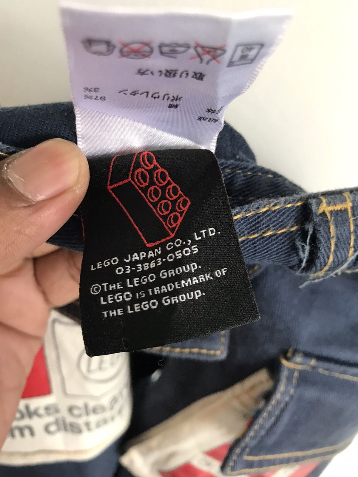 Japanese Brand Lego Jean Biker Style Denim Size US 29 - 9 Thumbnail