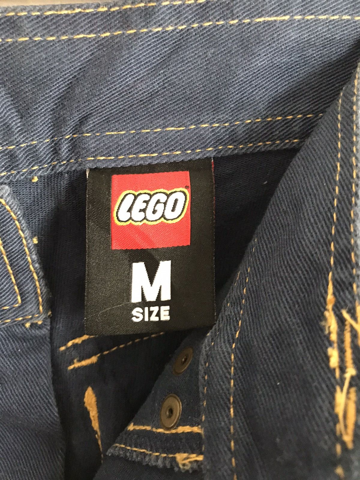 Japanese Brand Lego Jean Biker Style Denim Size US 29 - 8 Thumbnail
