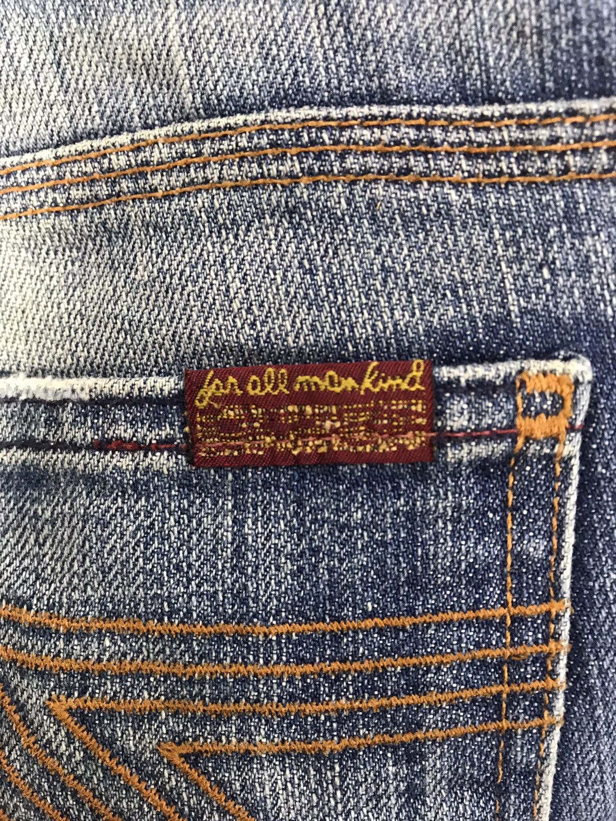 7 For All Mankind 7 For All Mankind Flynt Straight Cut Indigo Denim Size US 32 / EU 48 - 9 Thumbnail