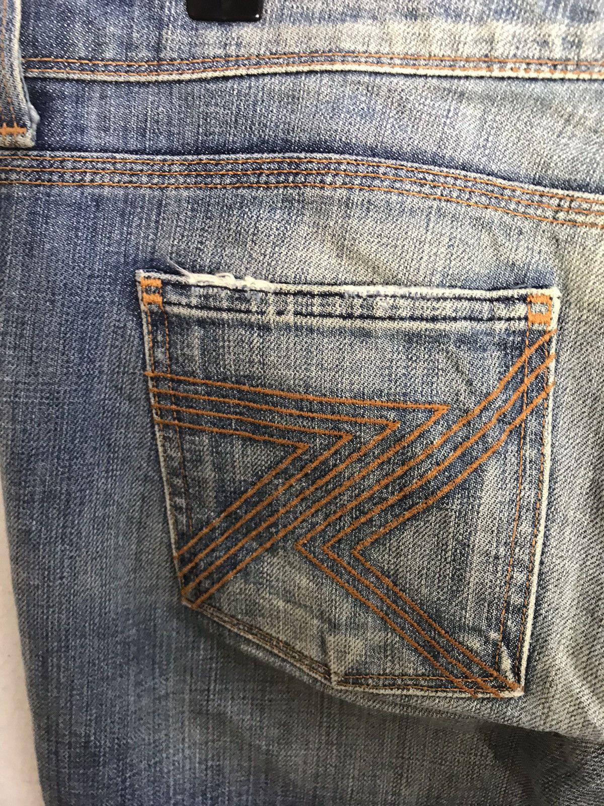 7 For All Mankind 7 For All Mankind Flynt Straight Cut Indigo Denim Size US 32 / EU 48 - 8 Thumbnail