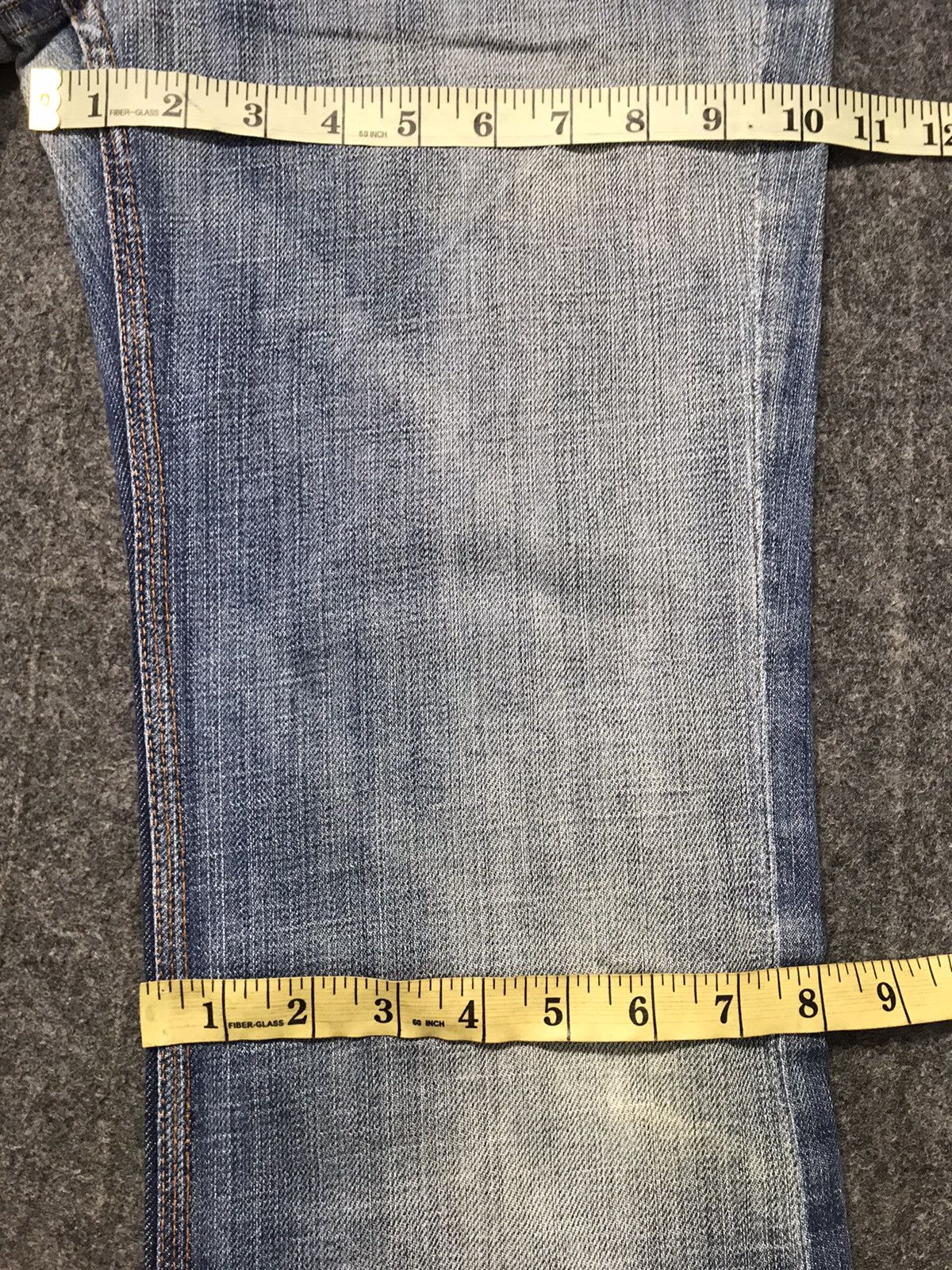 7 For All Mankind 7 For All Mankind Flynt Straight Cut Indigo Denim Size US 32 / EU 48 - 16 Thumbnail