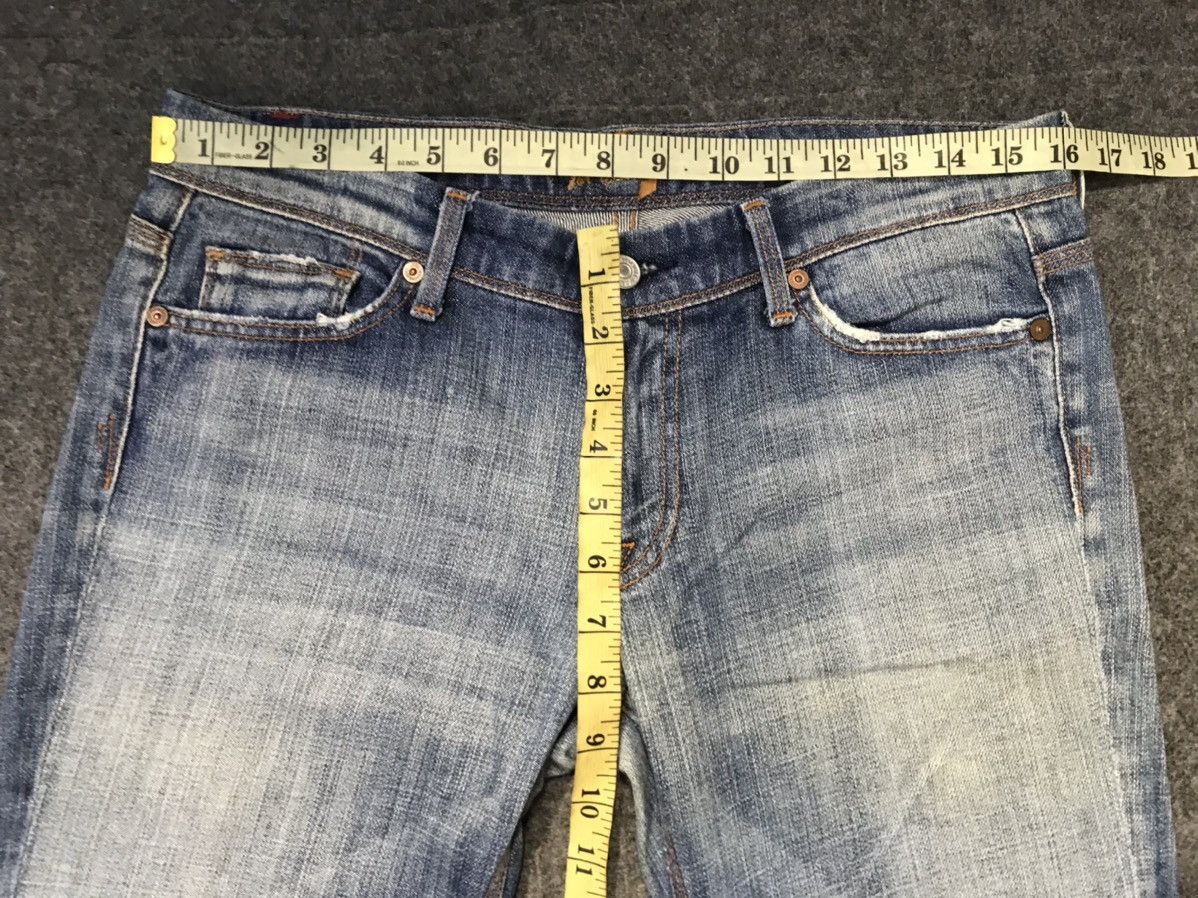 7 For All Mankind 7 For All Mankind Flynt Straight Cut Indigo Denim Size US 32 / EU 48 - 14 Thumbnail