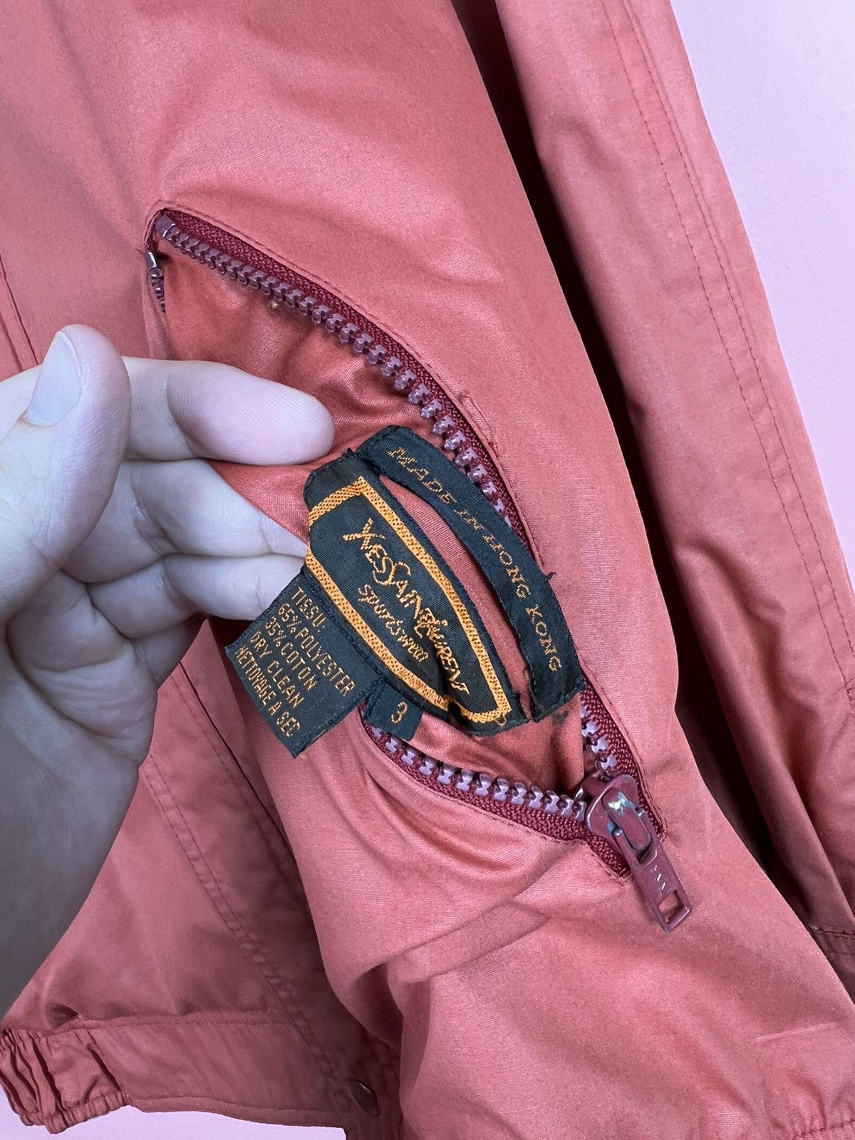 Yves Saint Laurent Ysl Yves Saint Laurent vintage rare jacket double side Size US M / EU 48-50 / 2 - 6 Thumbnail