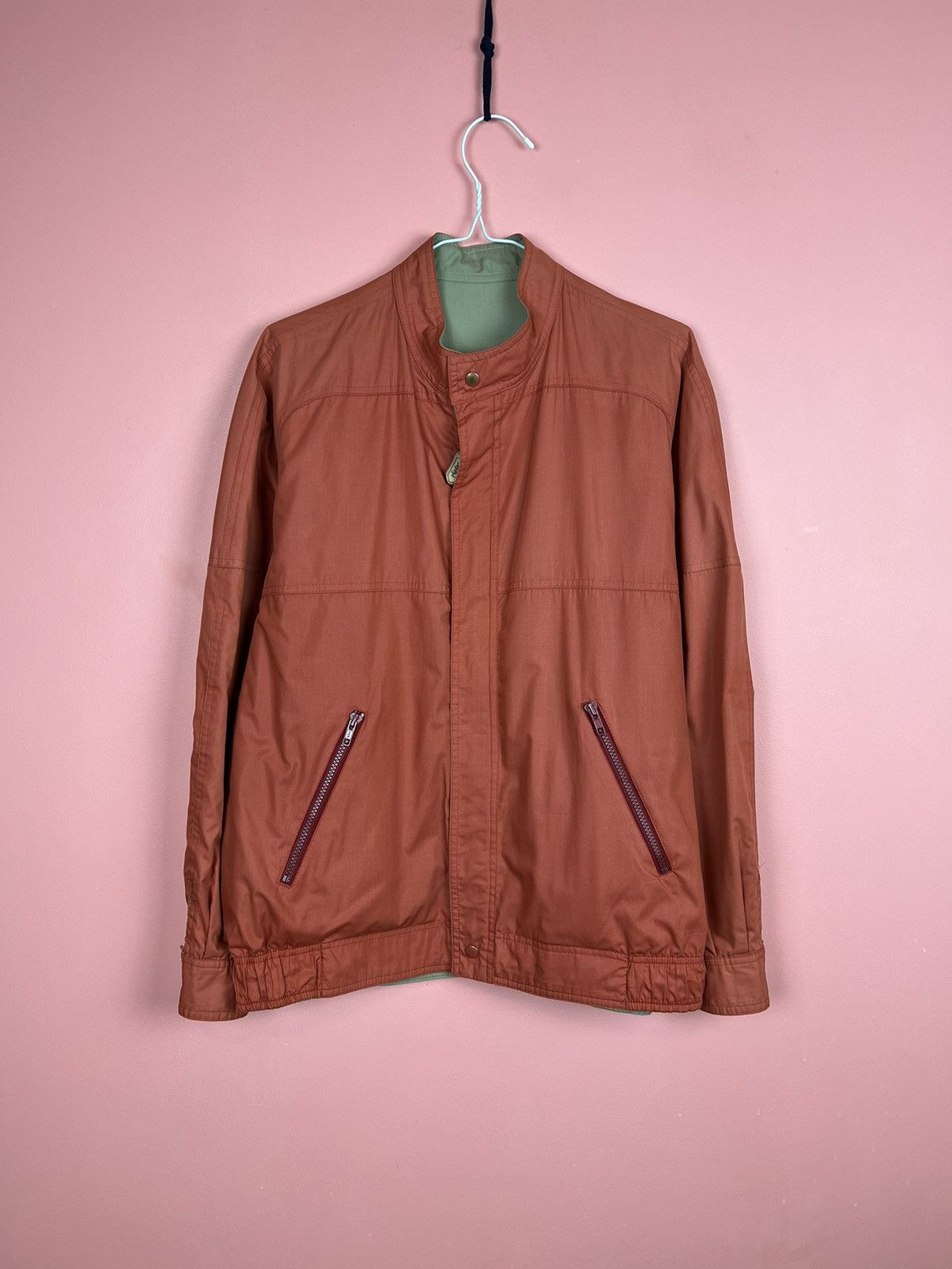 image of YSL YVES Saint Laurent Vintage Jacket Double Side in Red, Men's (Size Medium)
