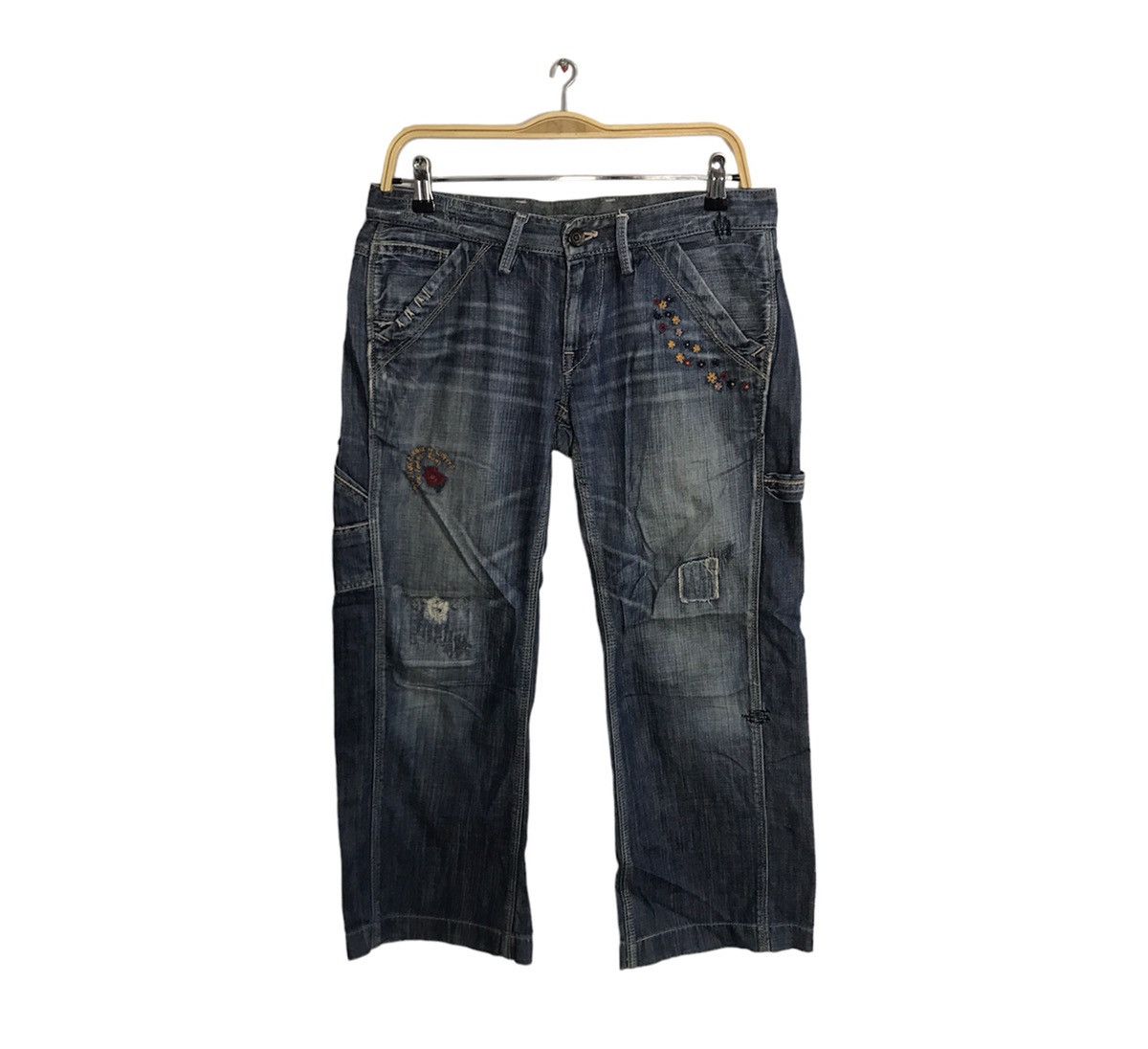 Japanese Brand AntGauge SP Platinum Multipockets Carpenter Denim Jeans Pant Size US 30 / EU 46 - 1 Thumbnail