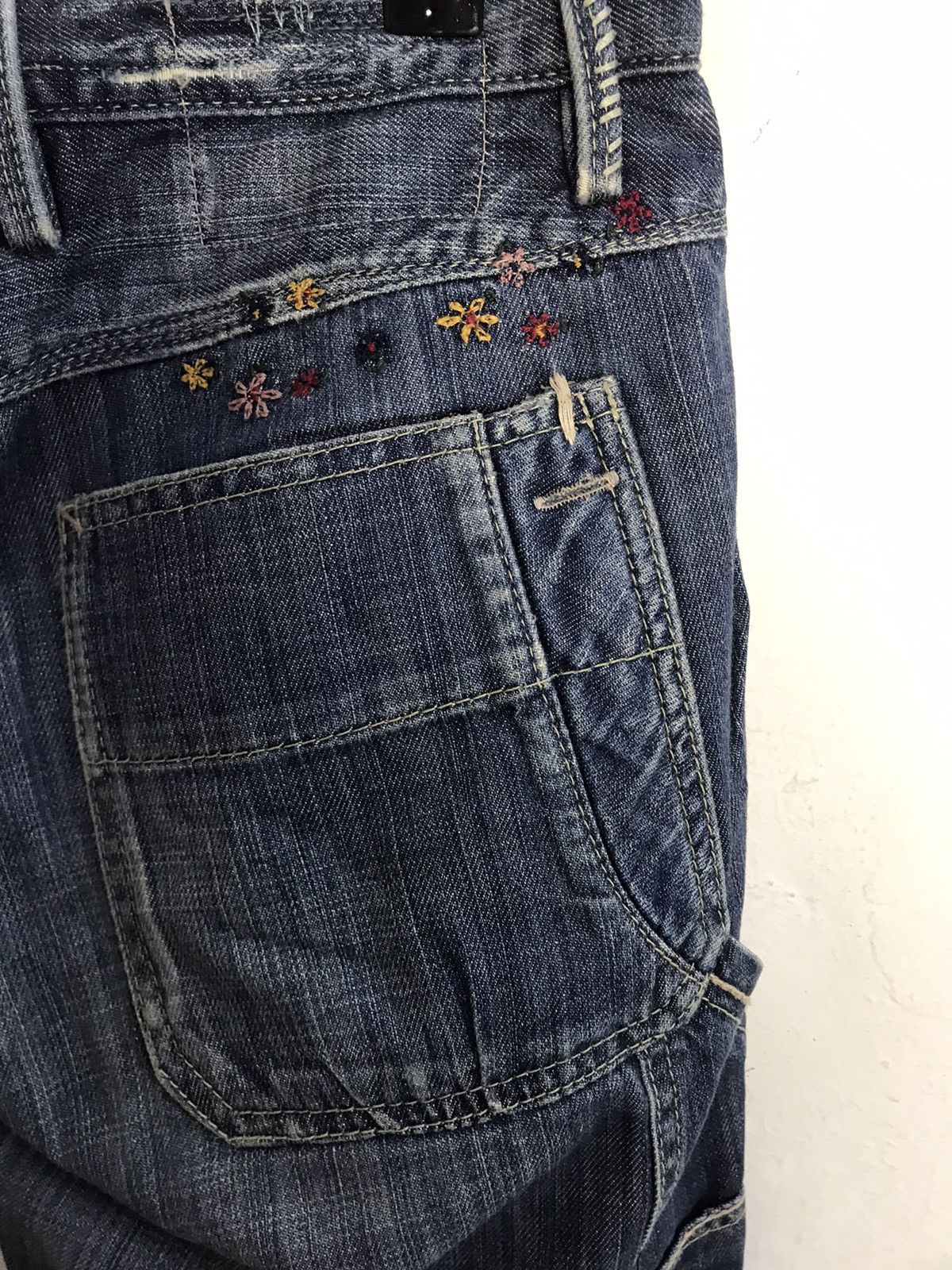 Japanese Brand AntGauge SP Platinum Multipockets Carpenter Denim Jeans Pant Size US 30 / EU 46 - 6 Thumbnail