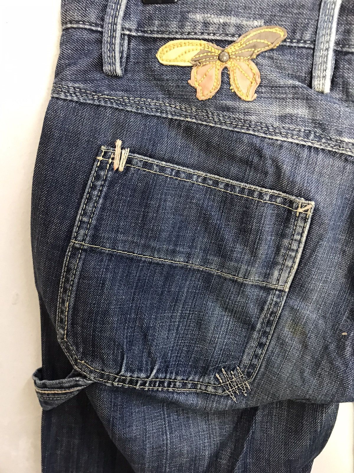 Japanese Brand AntGauge SP Platinum Multipockets Carpenter Denim Jeans Pant Size US 30 / EU 46 - 7 Thumbnail