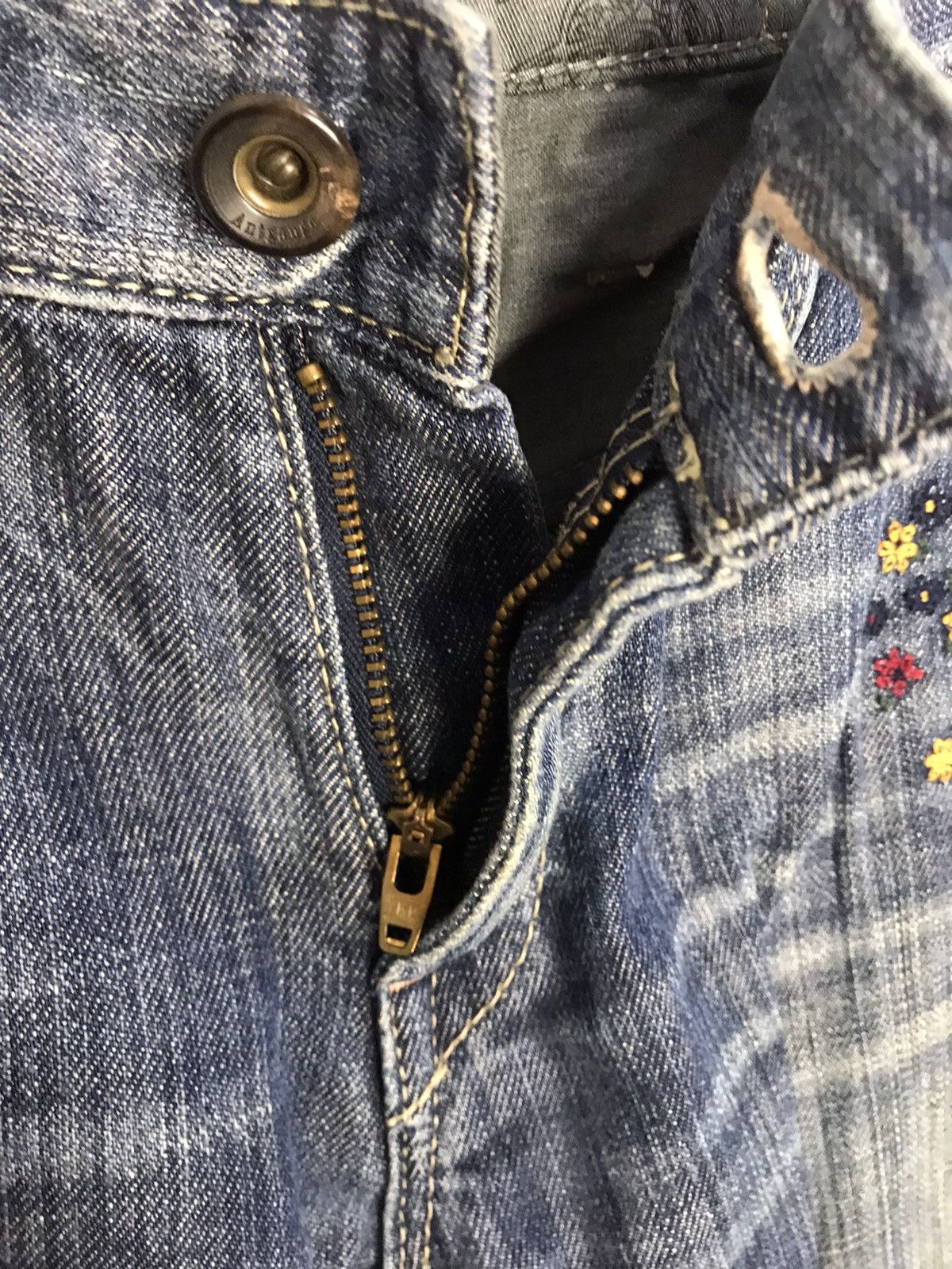 Japanese Brand AntGauge SP Platinum Multipockets Carpenter Denim Jeans Pant Size US 30 / EU 46 - 5 Thumbnail