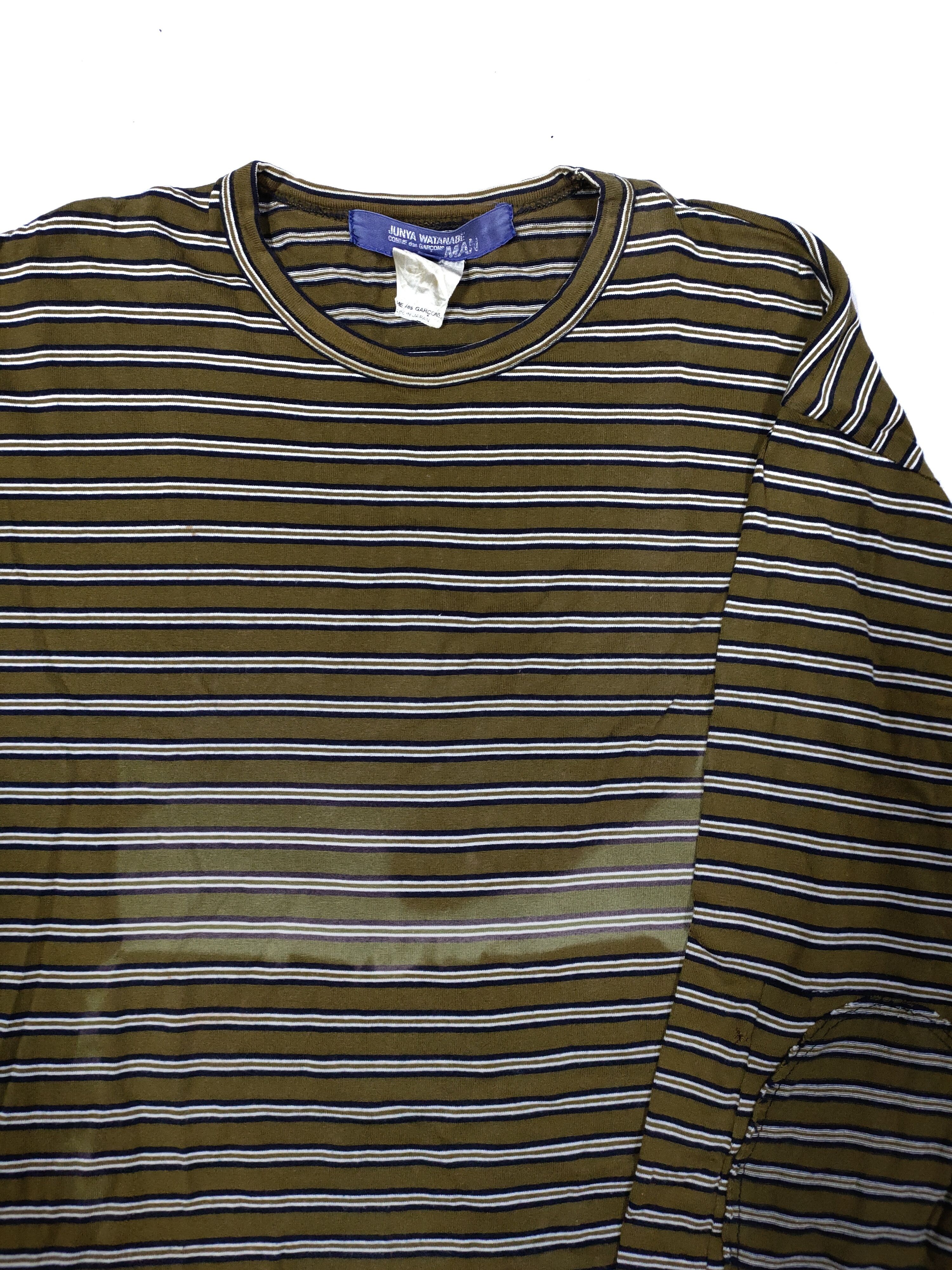 Comme des Garcons JW MAN CDG SAMPLE PADDED L/S STRIPES SHIRTS Size US M / EU 48-50 / 2 - 3 Thumbnail