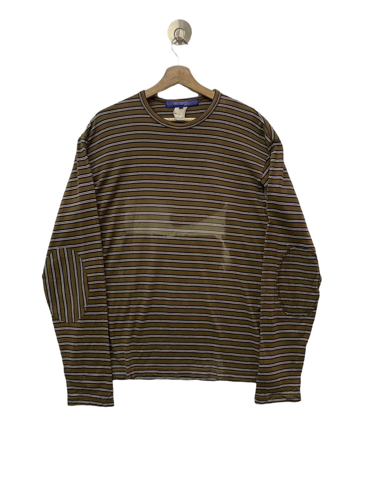 Comme des Garcons JW MAN CDG SAMPLE PADDED L/S STRIPES SHIRTS Size US M / EU 48-50 / 2 - 1 Thumbnail