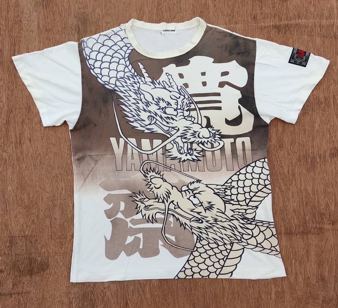 Japanese Brand × Kansai Yamamoto vintage tee KANSAI YAMAMOTO A32 Size US L / EU 52-54 / 3 - 1 Thumbnail